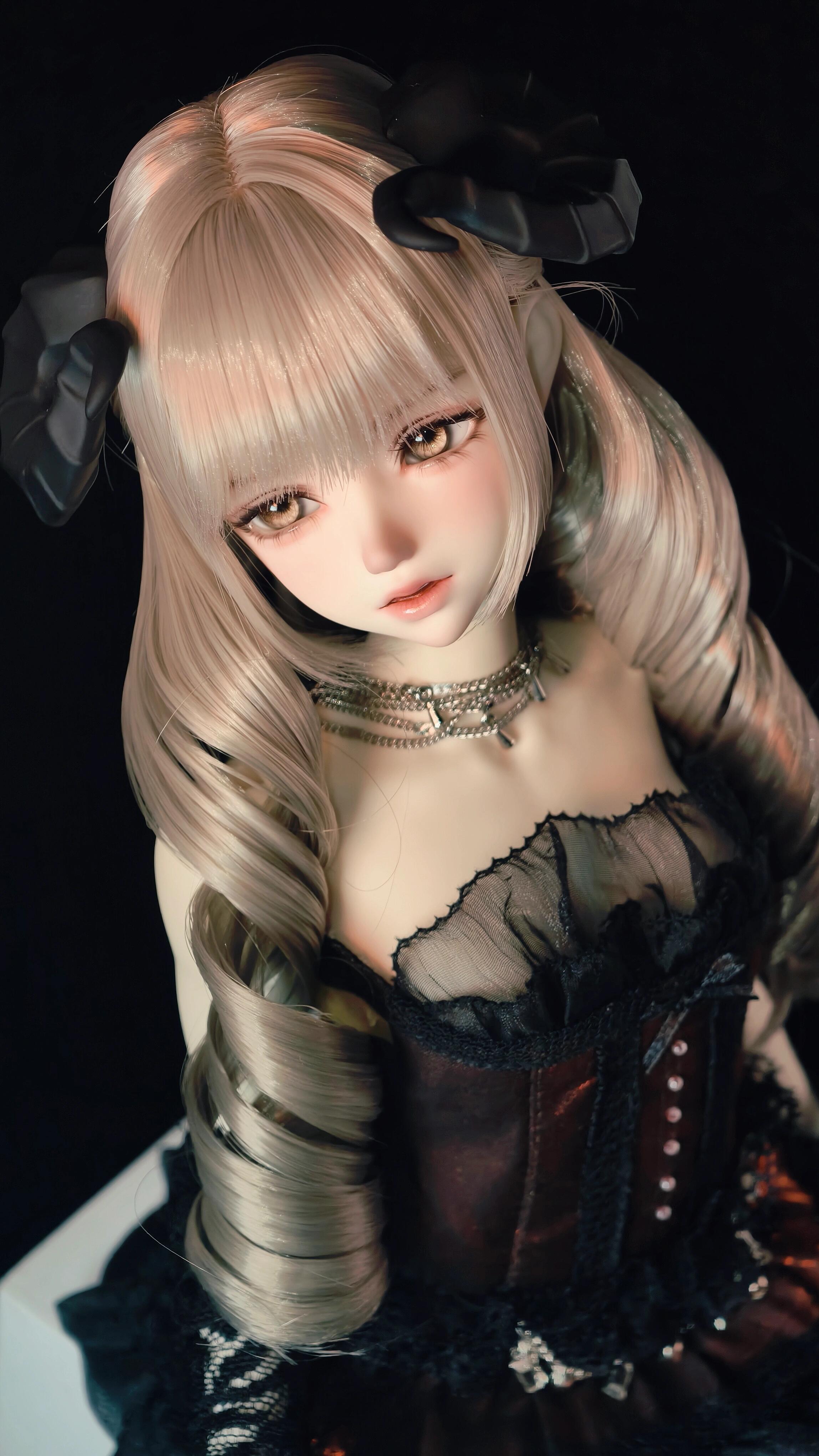 YZdoll 1/4 bjd head nude doll Rochelle