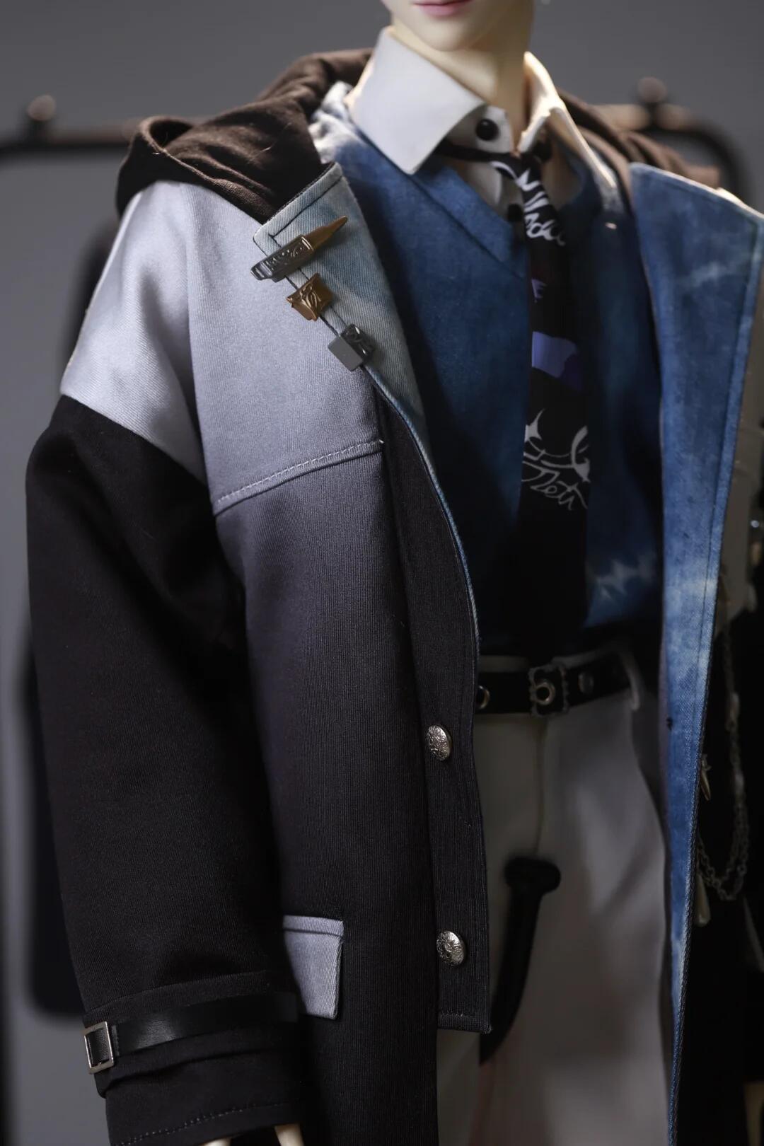 Xavier Cos 75cm full set Birthday suit BJD outfits