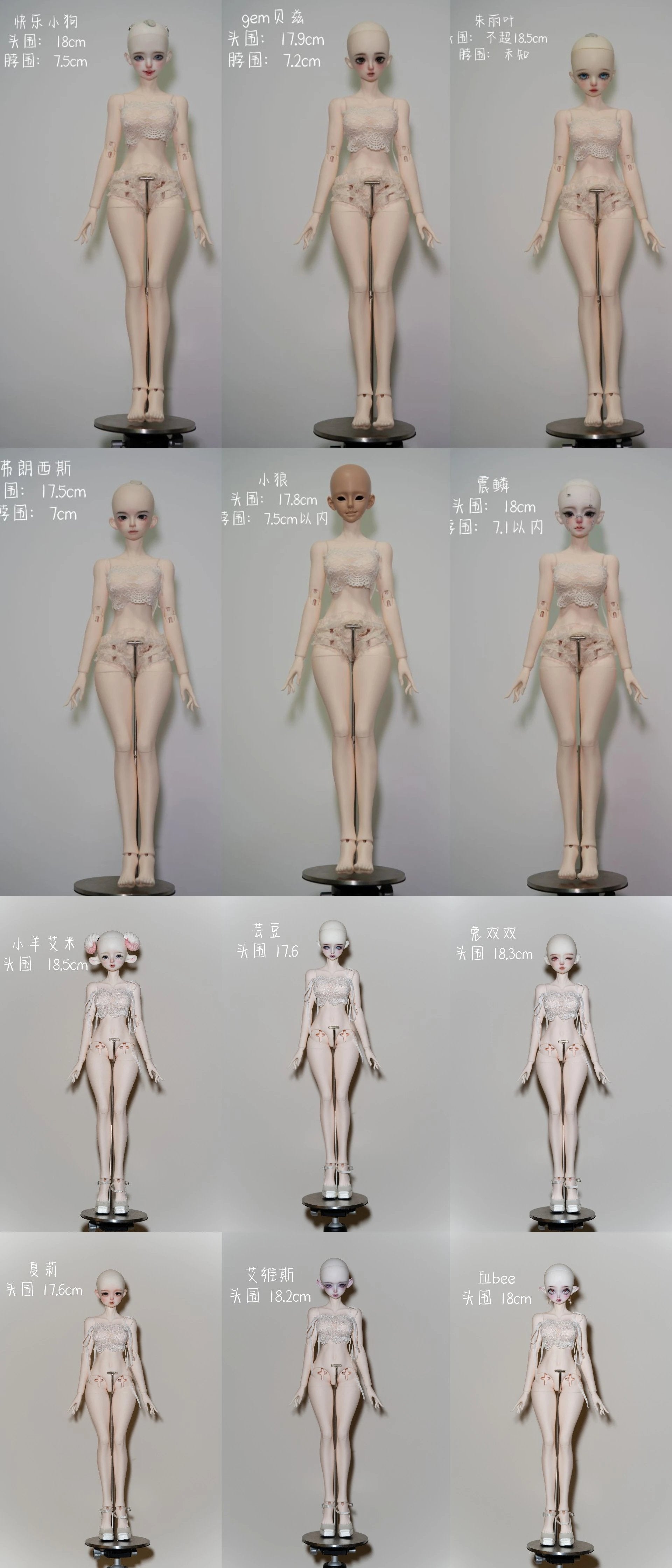 Yege 1/4 BJD Pear body