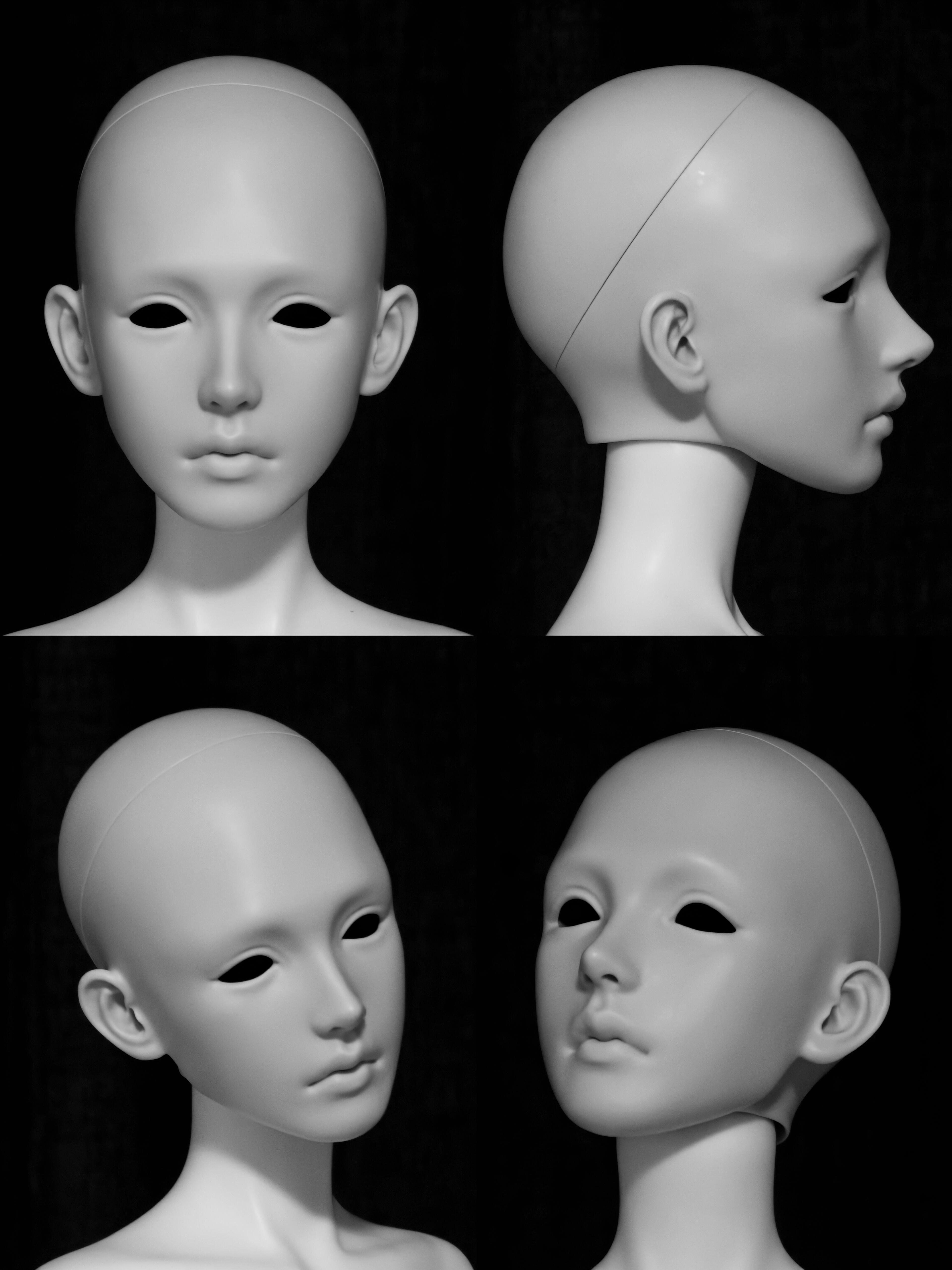 HuaXinFeng 1/3 BJD head Ava