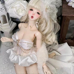 XI 1/4 1/3 AngelPhilia BJD outfits Boned Gown Dress Set