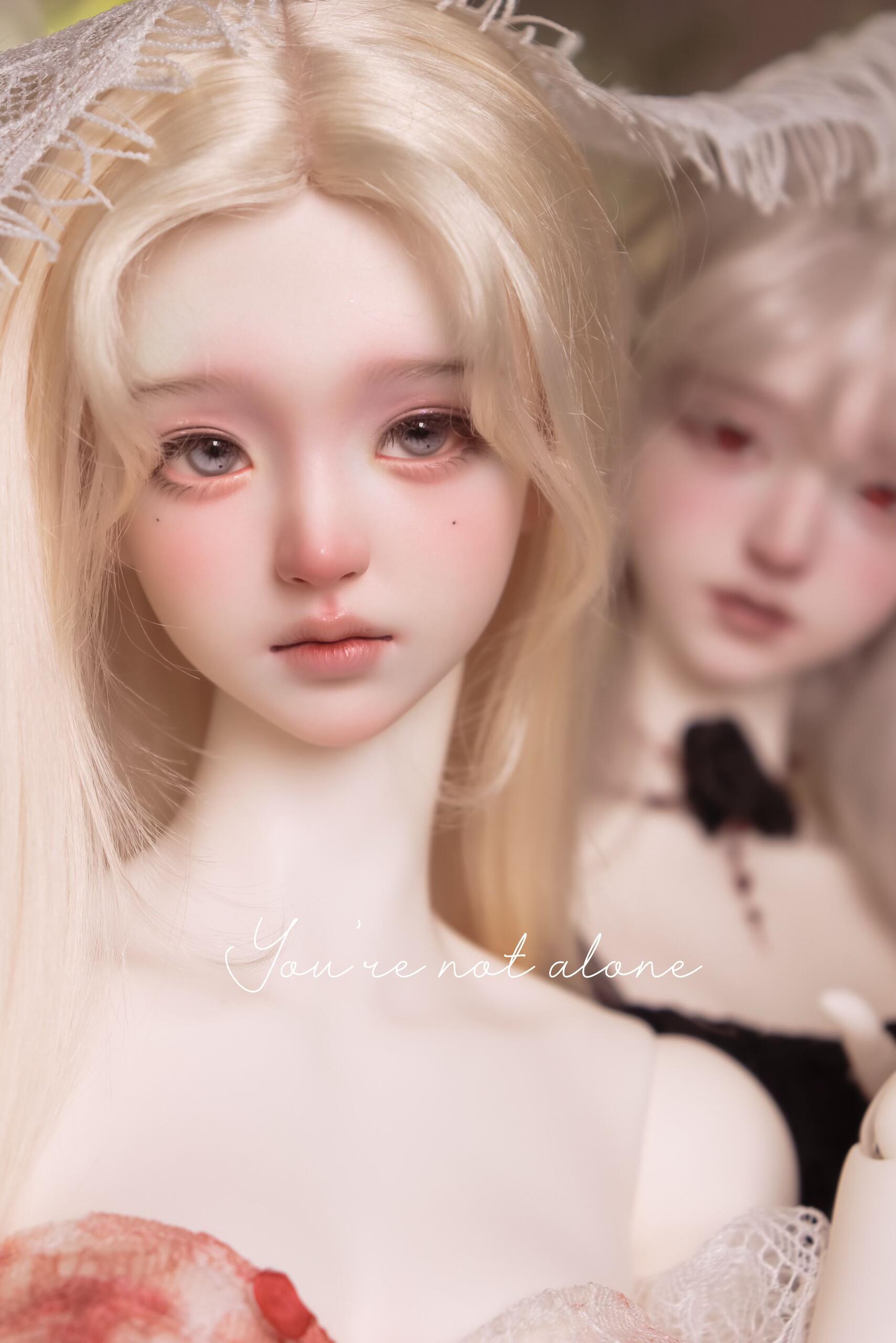 QianQian 1/3 BJD Head Tutu