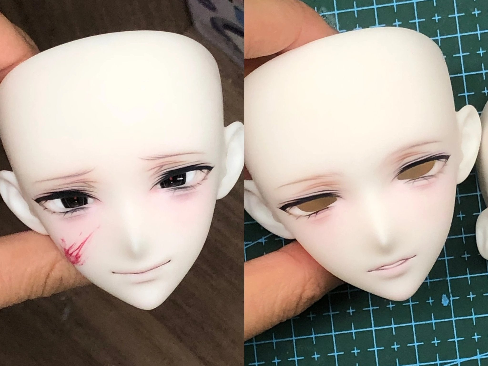 JR 1/4 BJD head Kiru
