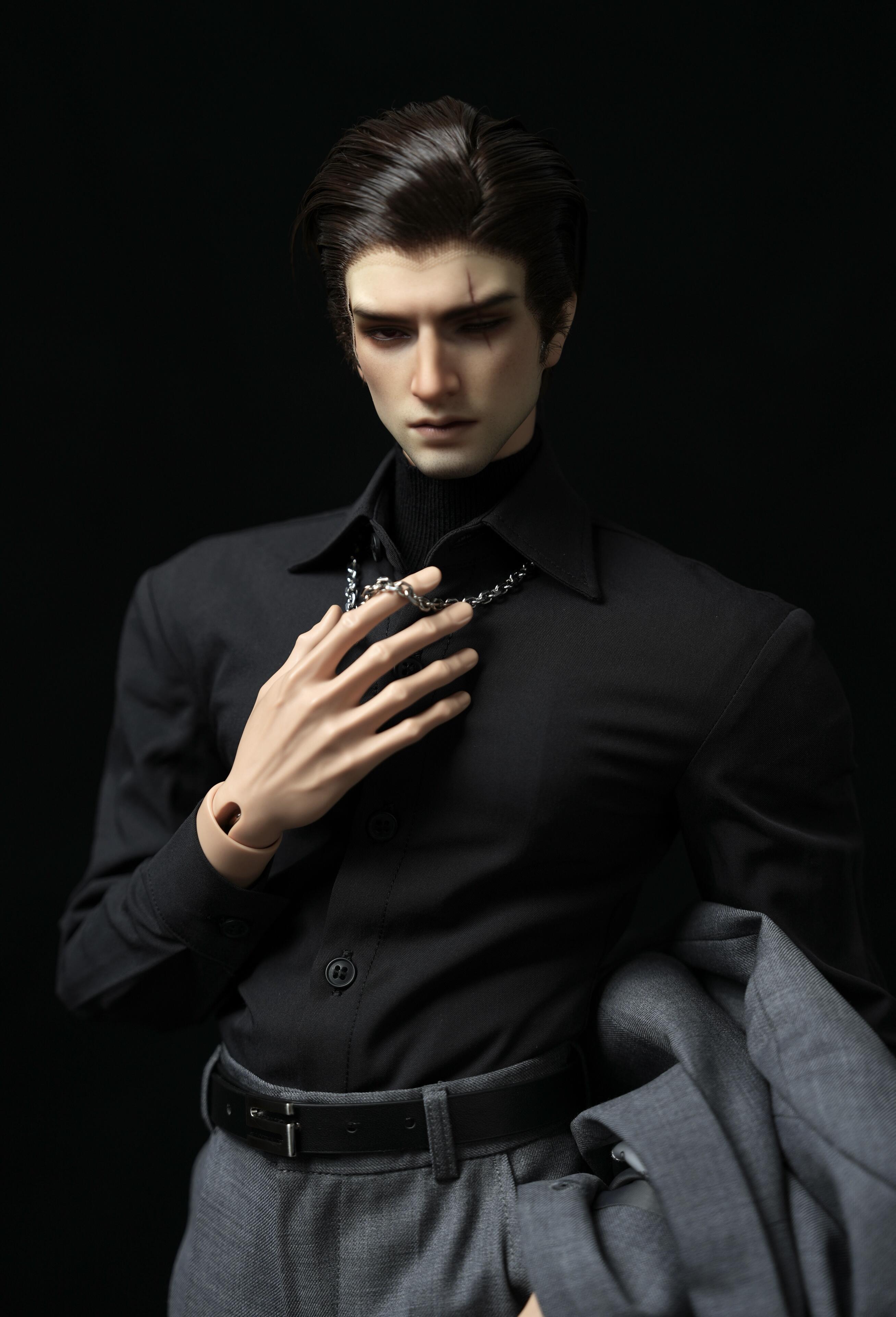 SpiritMist Doll 1/4 75cm BJD head Kane