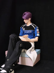 Rafayel cos 75cm Rafayel Soccer suit BJD outfit代购