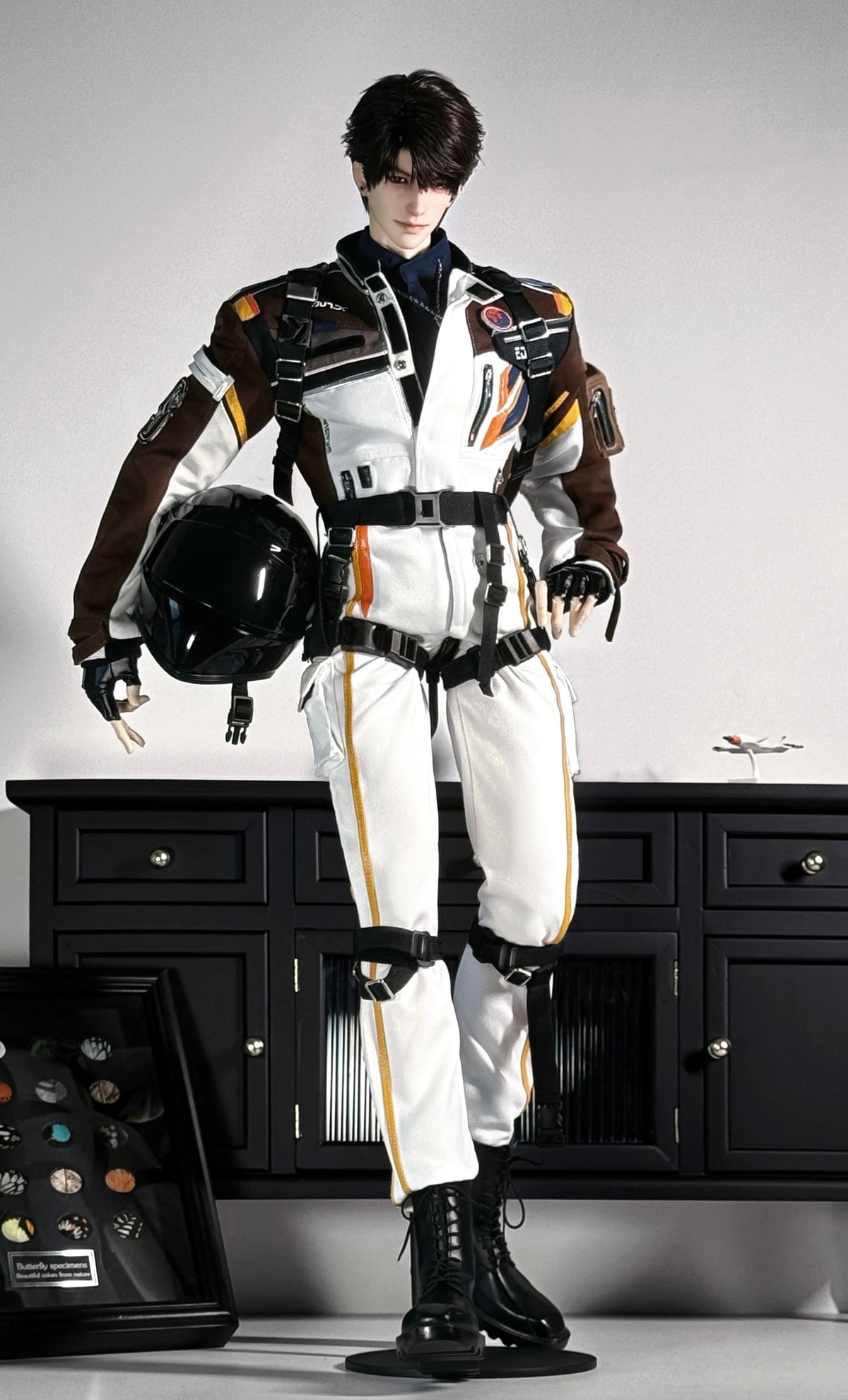Caleb cos Flight Suit 75 77cm BJD outfits仅代购