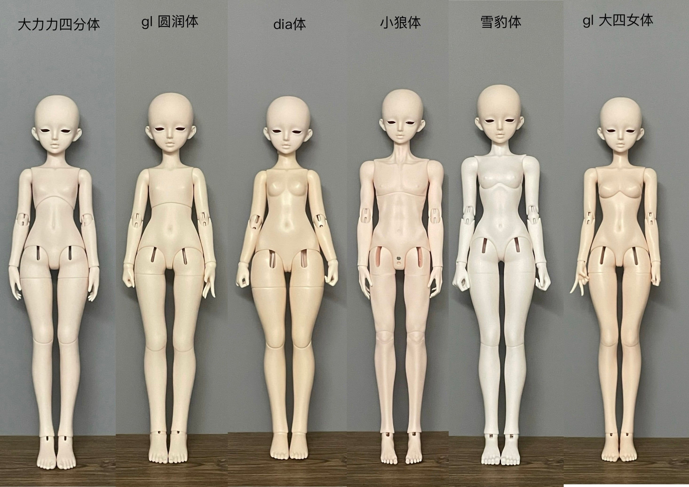 Dollipop 1/4 BJD Head Anqiqi