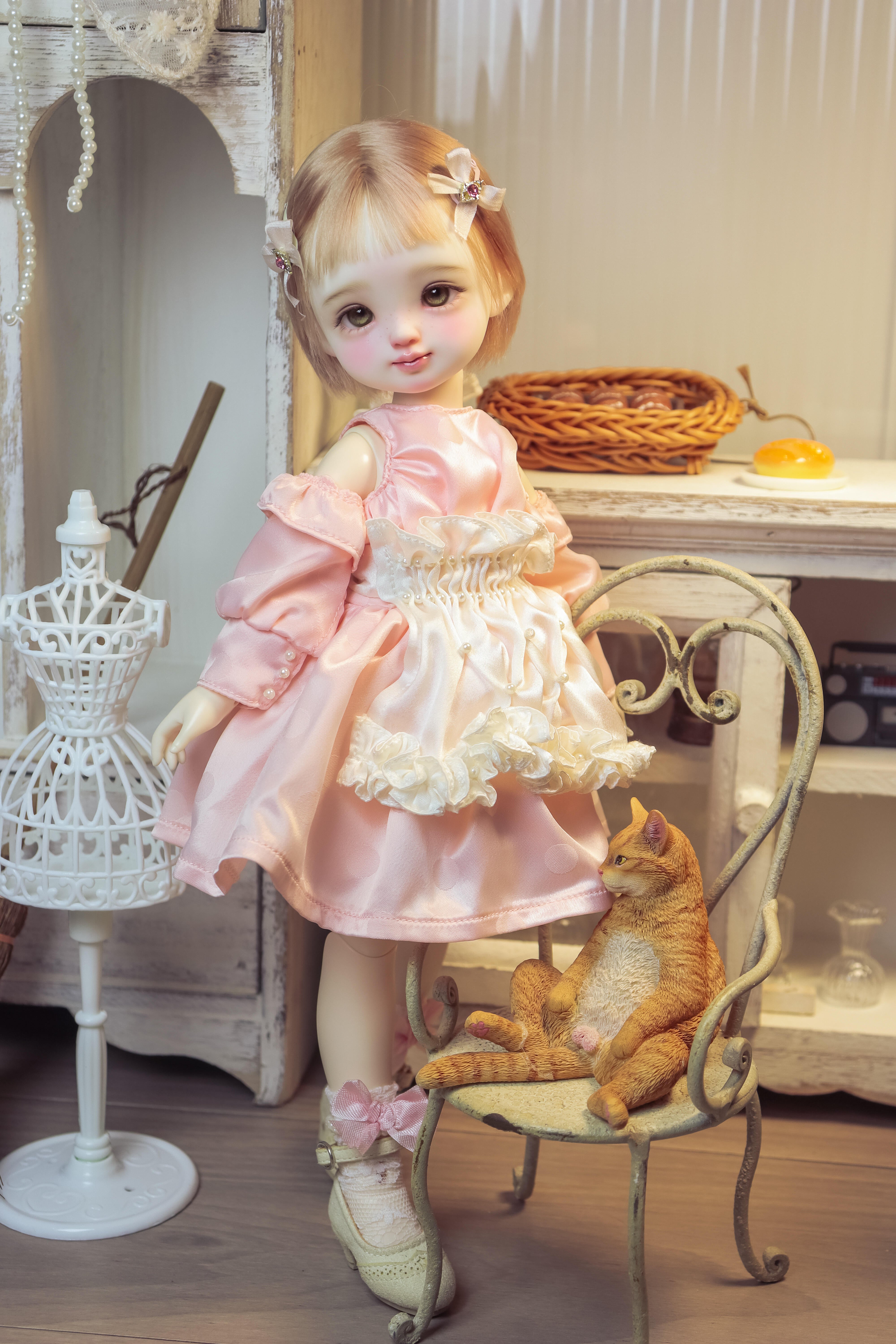 QianQian 1/6 1/4 1/3 BJD Head HeTao