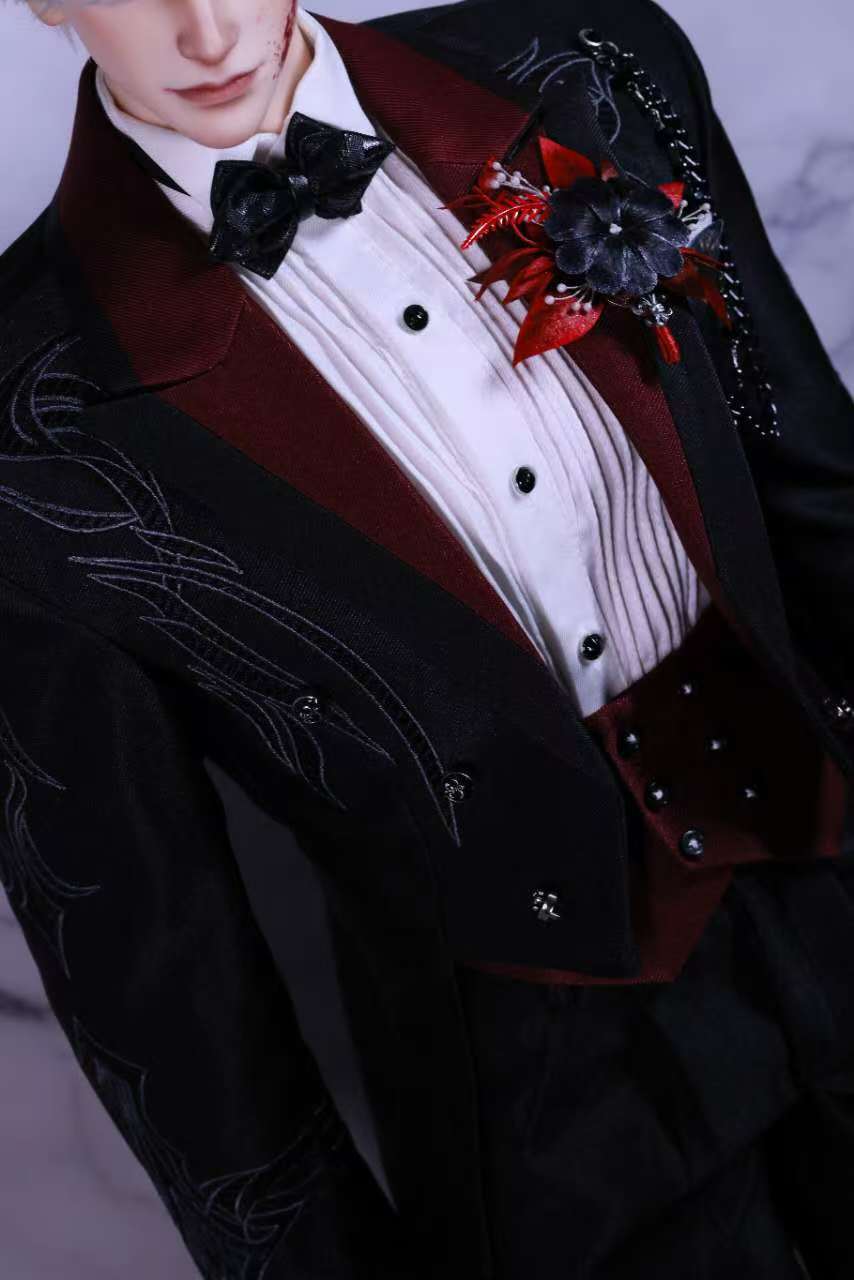 Sylus cos wedding dress 75 77cm BJD clothing full set outfit代购