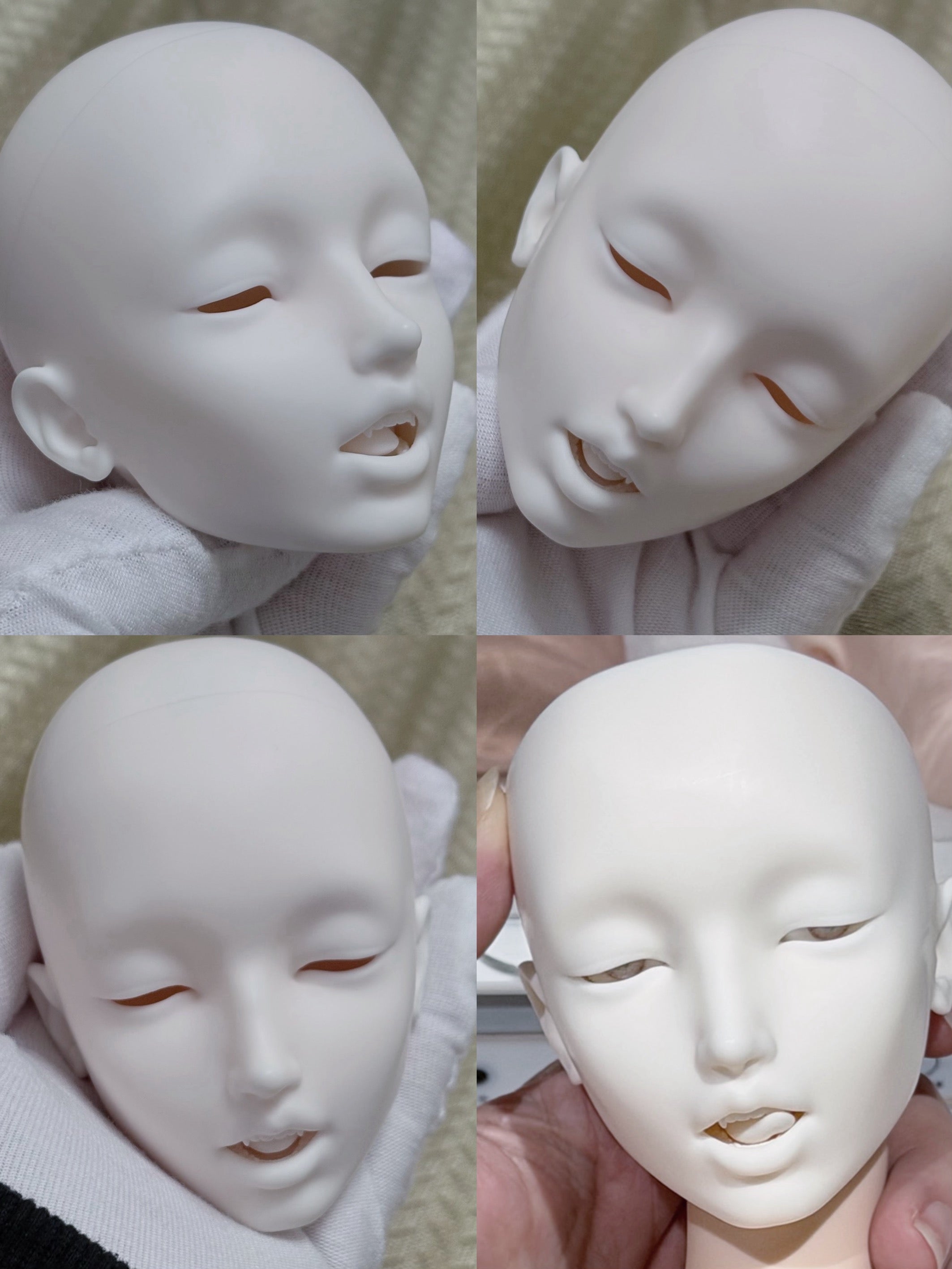 BlackShip 1/4 1/3 BJD body oil painting style nude dull full set second release