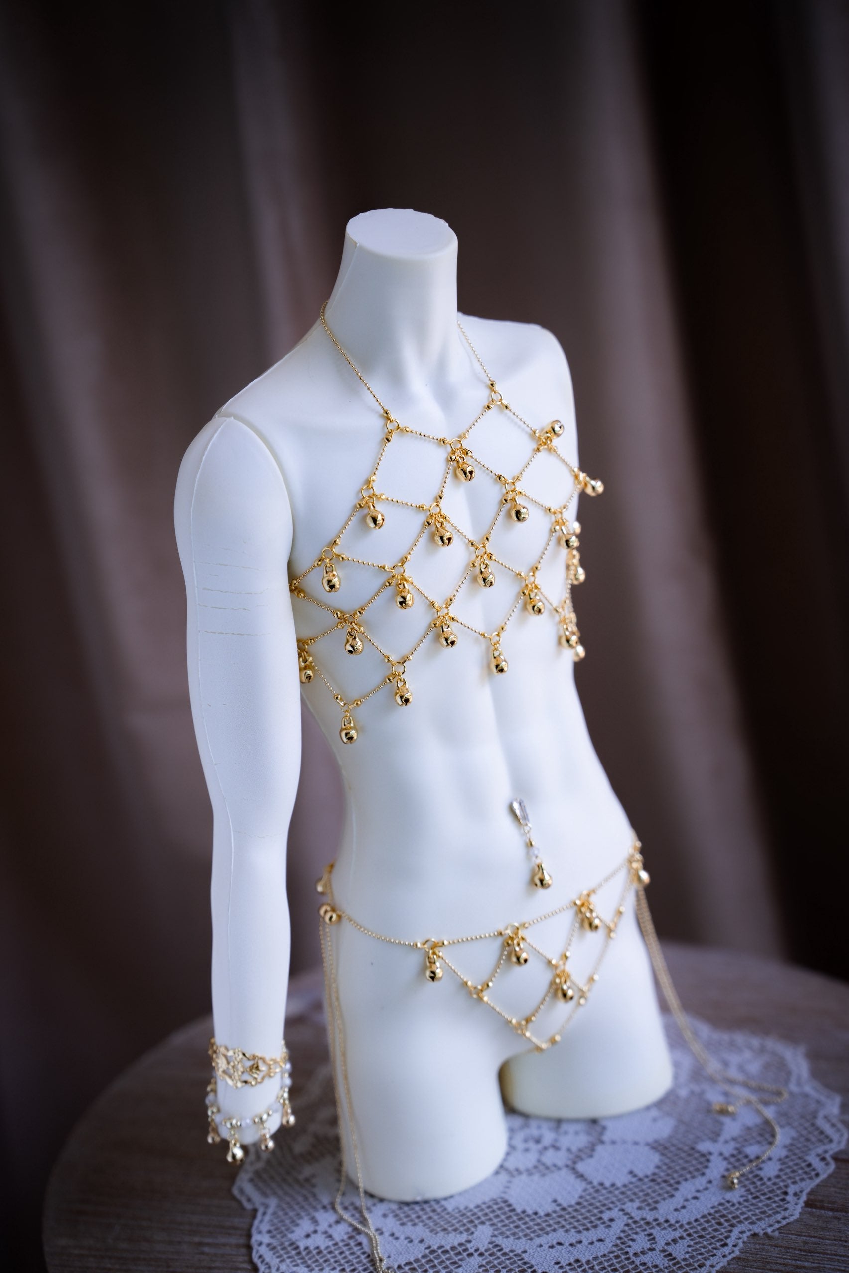 Romantic In Apertures 1/3 BJD Body chains
