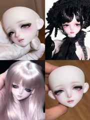 Hole 1/4 bjd head Yuan冤