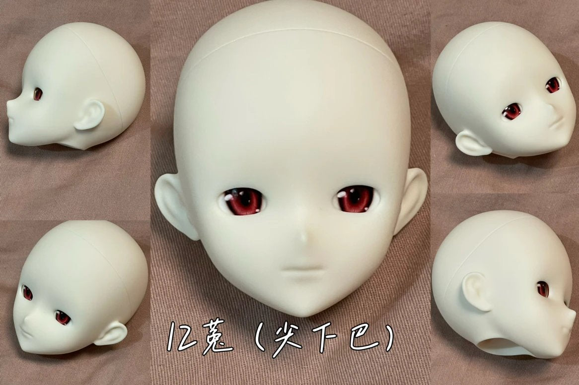 BlackWhite 菟 & 狼12TH.VER 1/4 BJD Head New