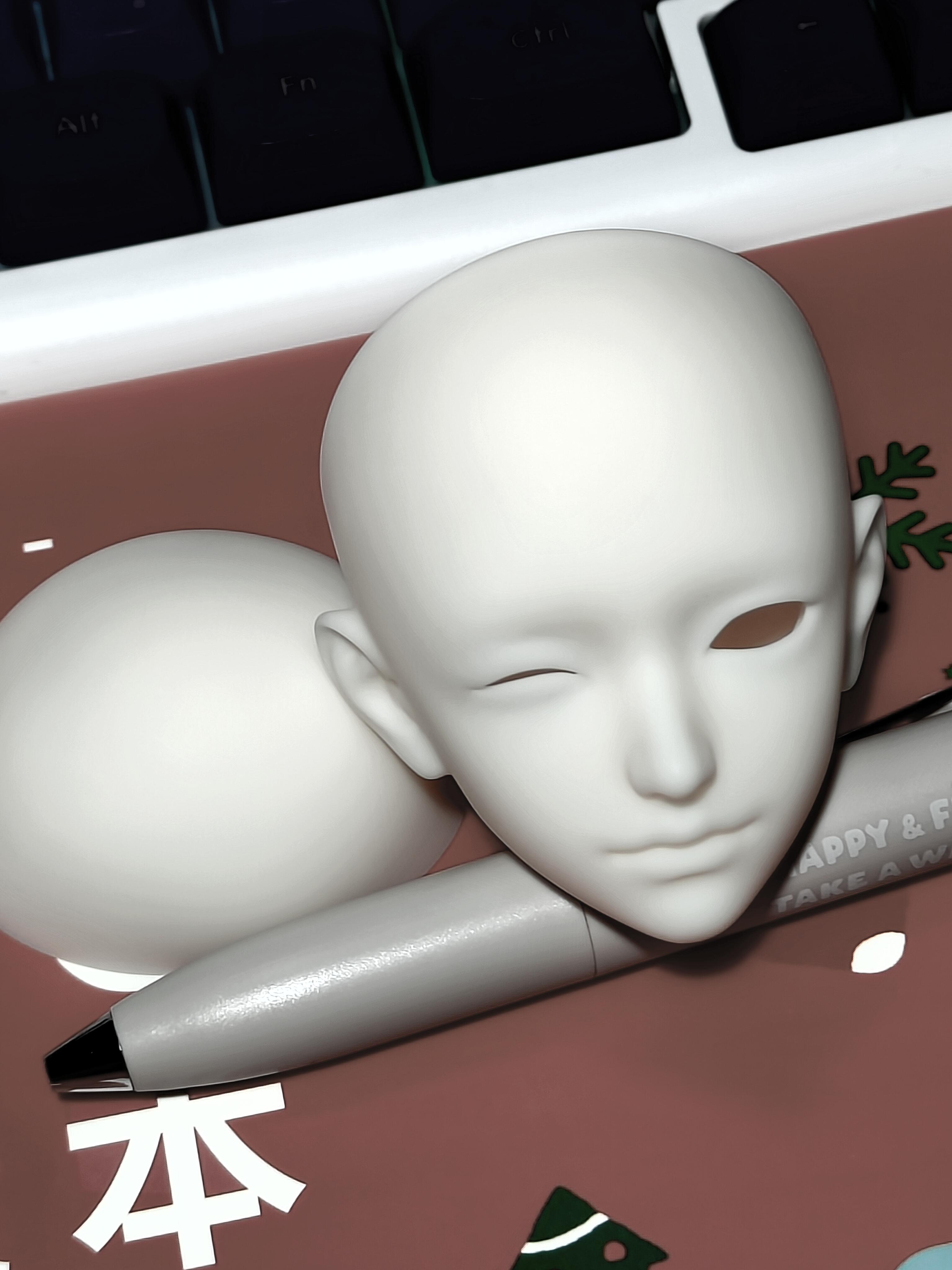 Fatestars 1/4 BJD head wink FuSu扶苏