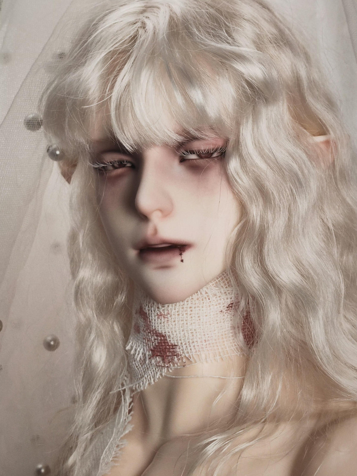 Aolingshi 75cm BJD nude doll YueMian & YueMian SP