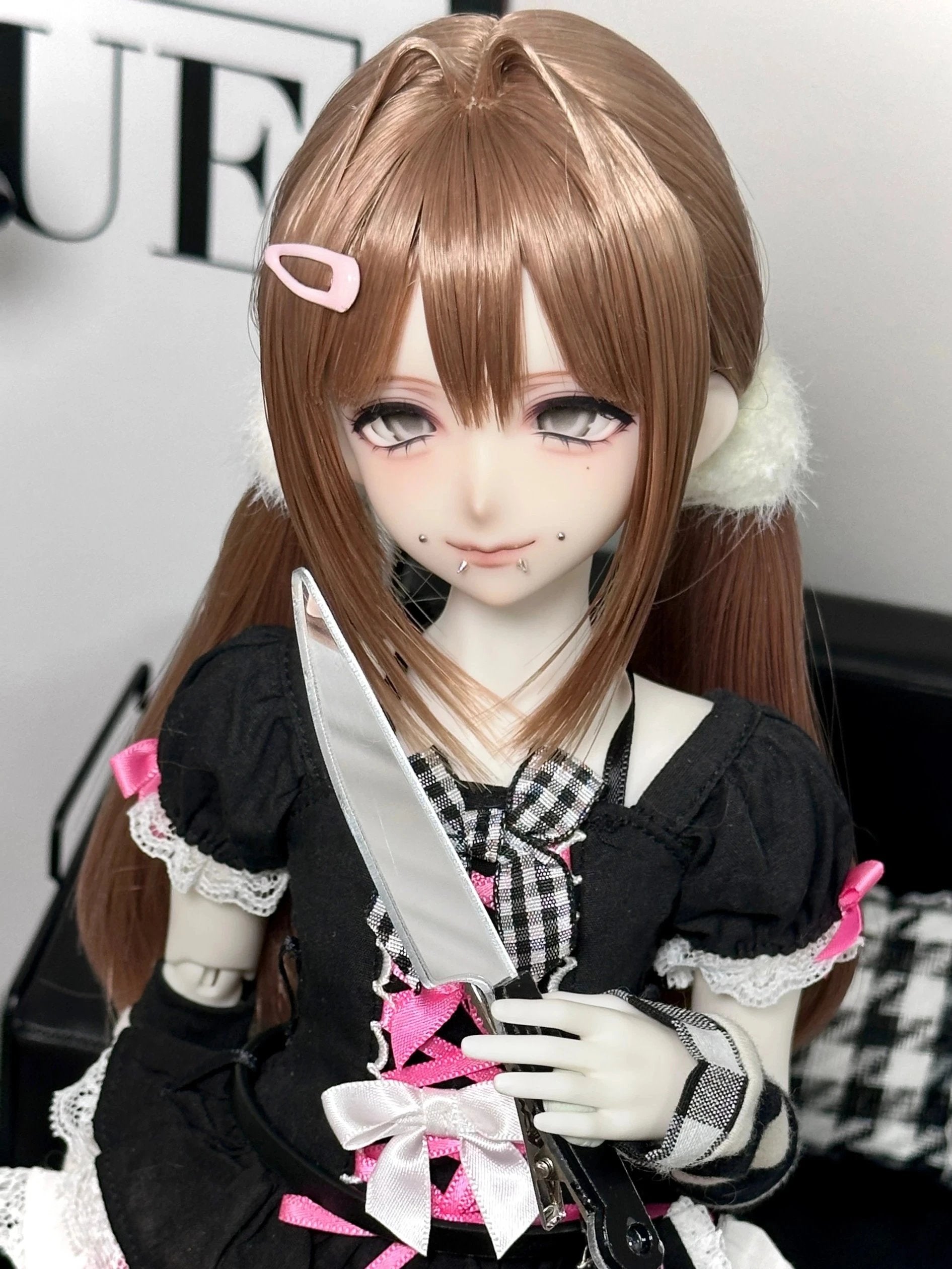 Burnt Duck 1/4 BJD Head Akutagawa Matsuna