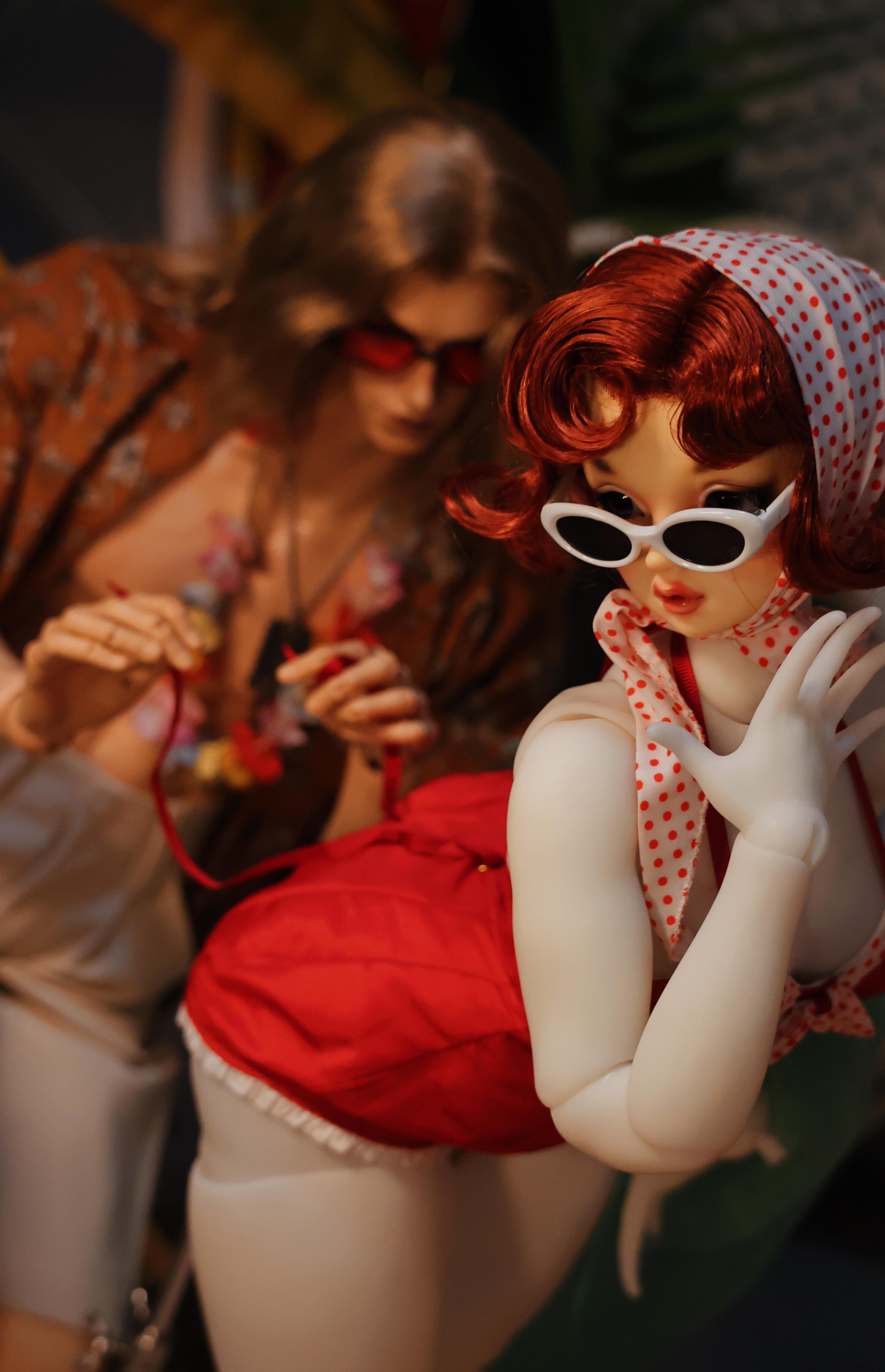 BlackShip 1/4 1/3 BJD body oil painting style