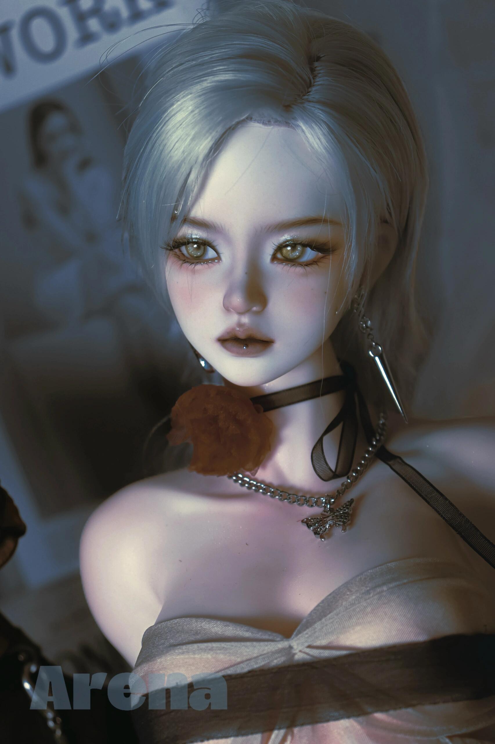 QianQian 1/3 BJD Head Erela & Arena