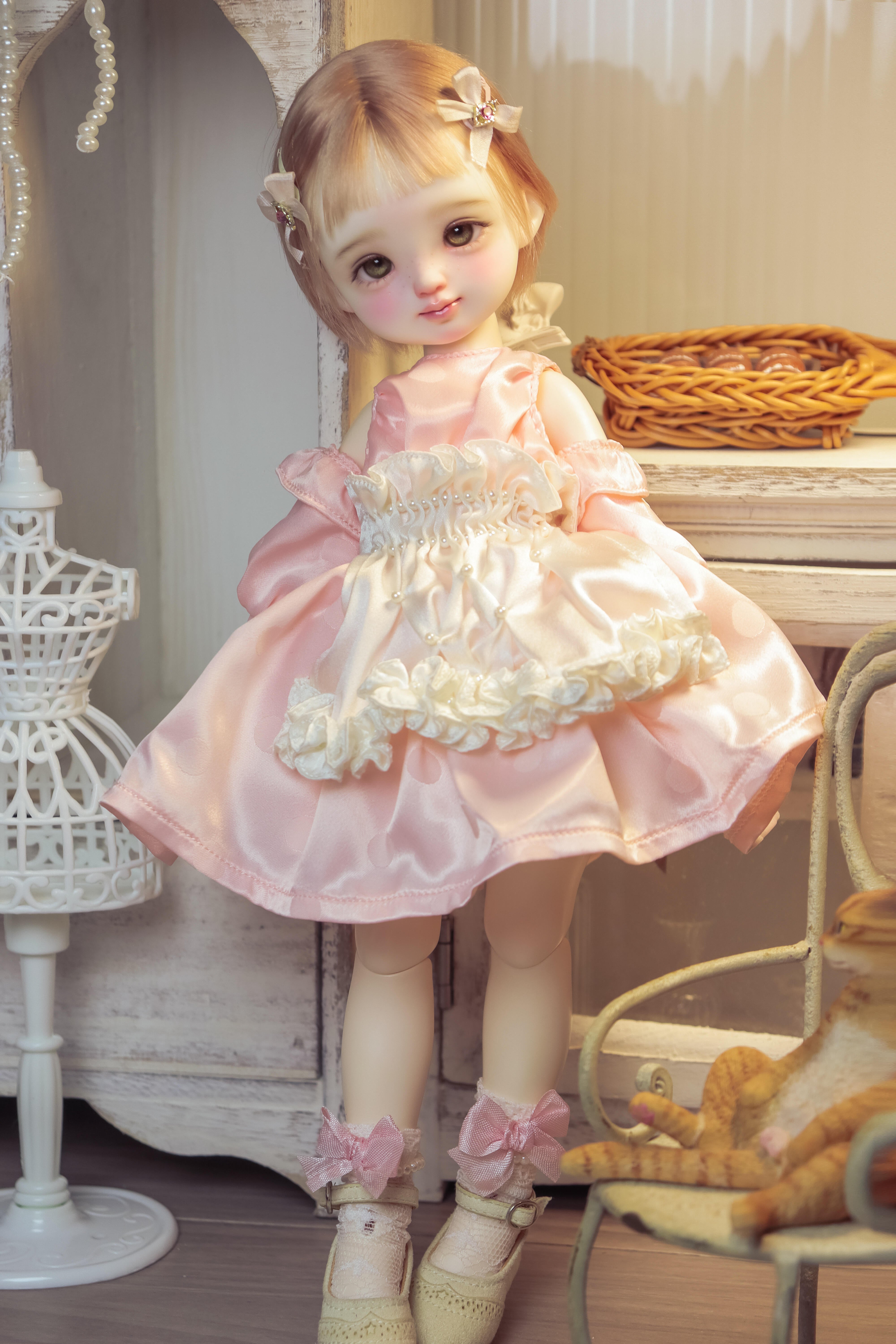 QianQian 1/6 1/4 1/3 BJD Head HeTao