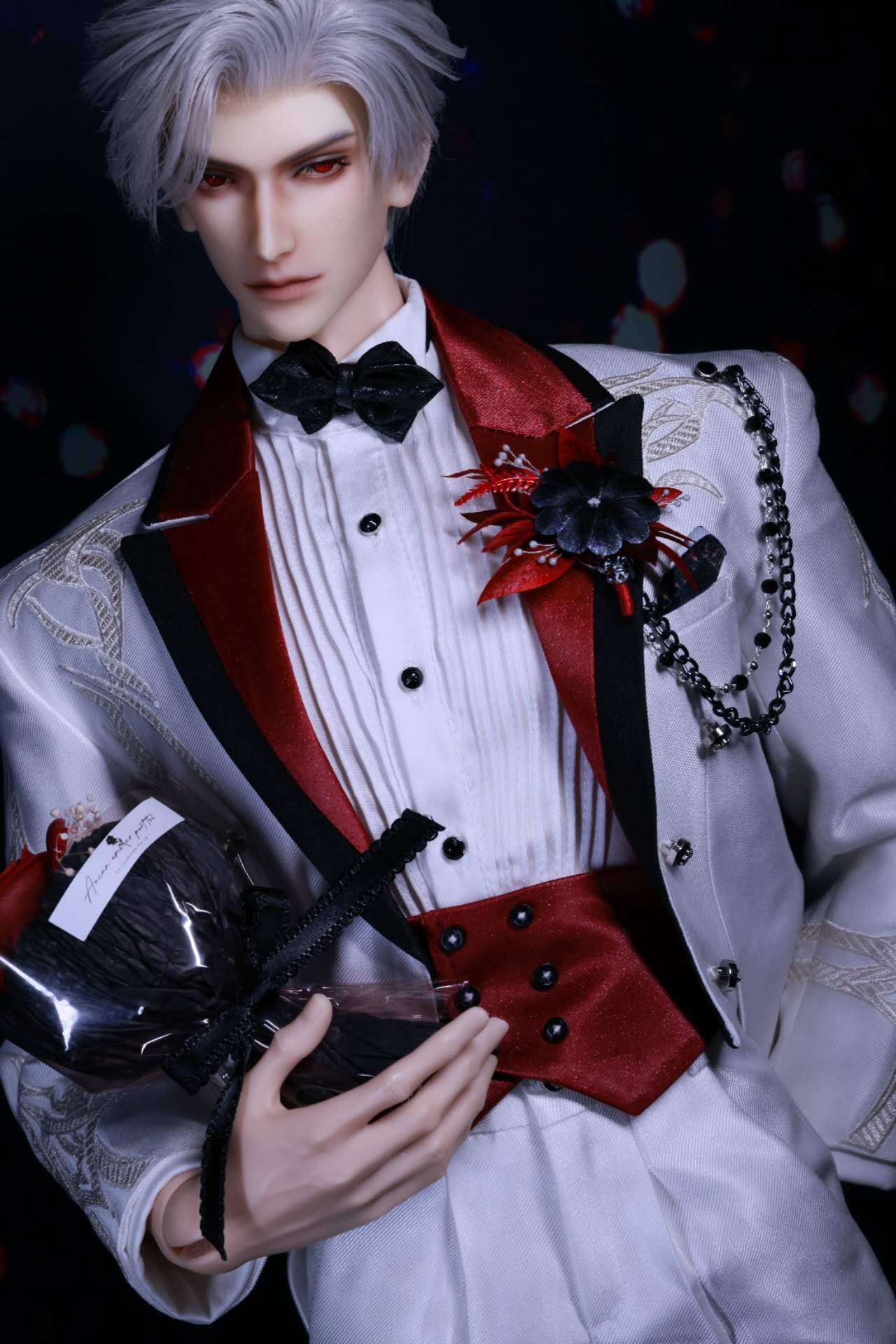 Sylus cos wedding dress 75 77cm BJD clothing full set outfit代购