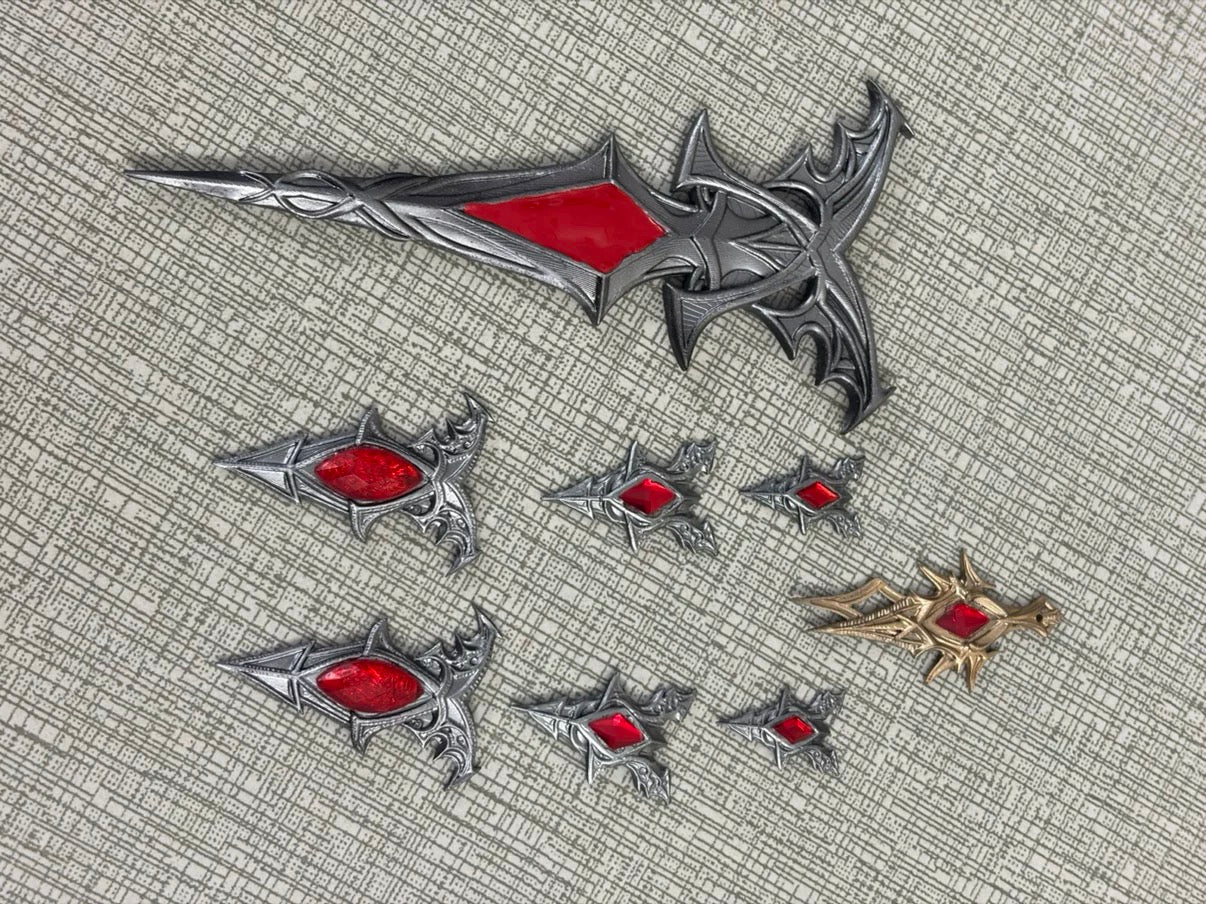Sylus cos Silverwing Fiend 75cm 77cm BJD clothing full set outfit