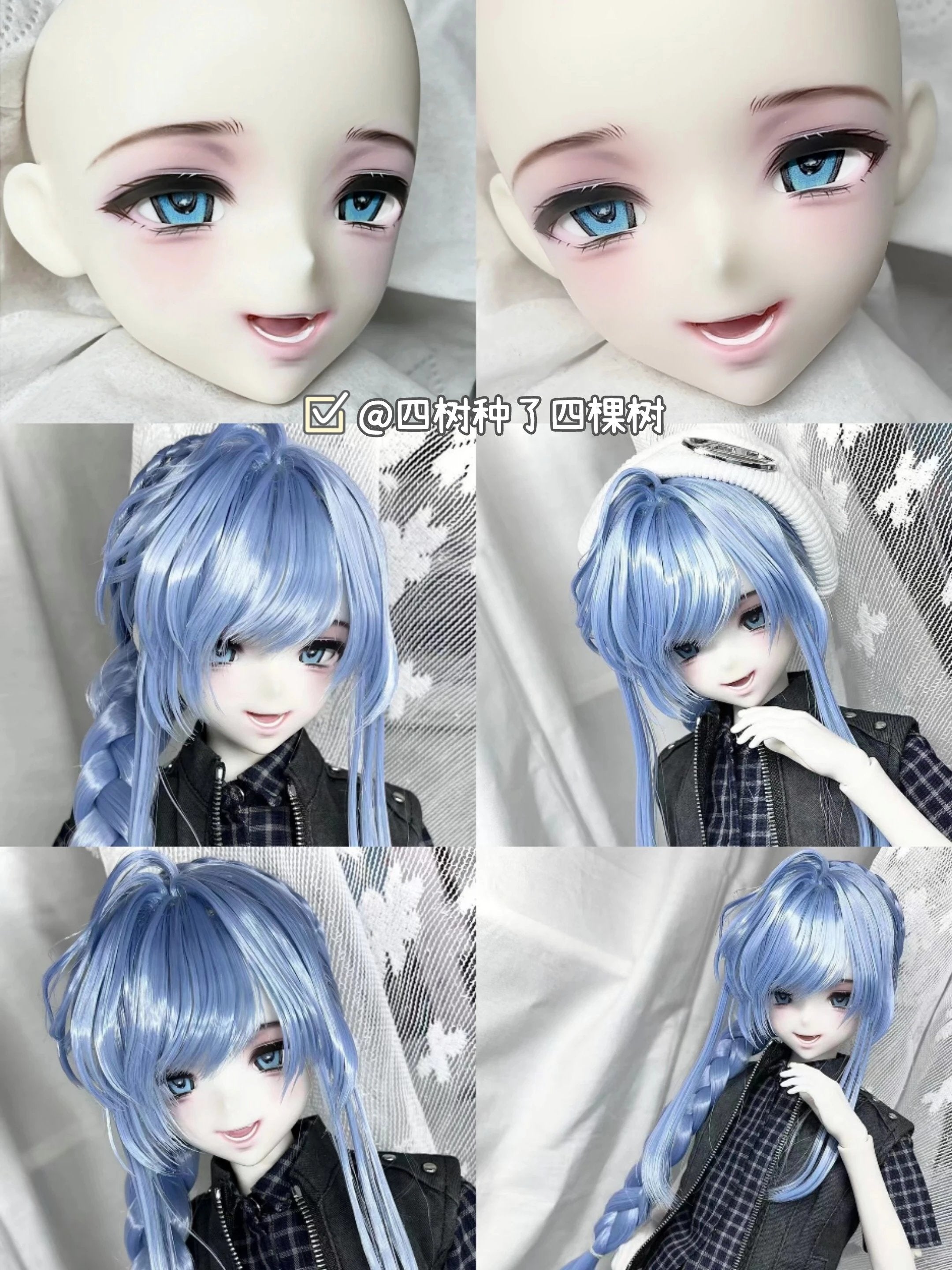 CiFangJian 1/4 BJD Head YIN代购