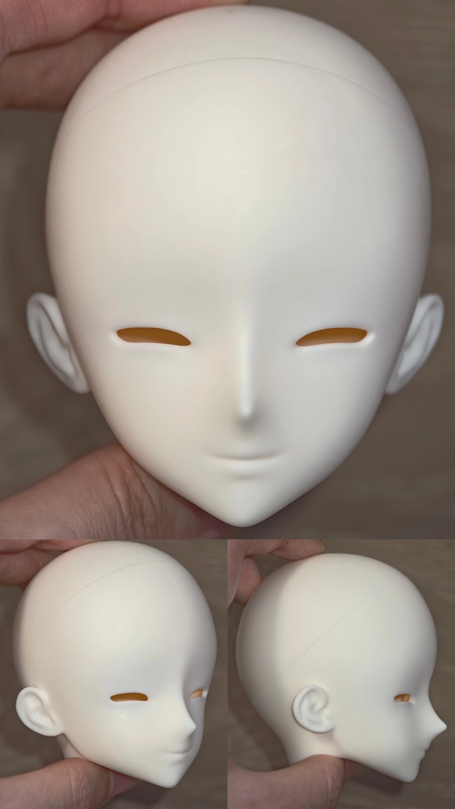 Burnt Duck 1/4 BJD Head Rat Cake 鼠饼02