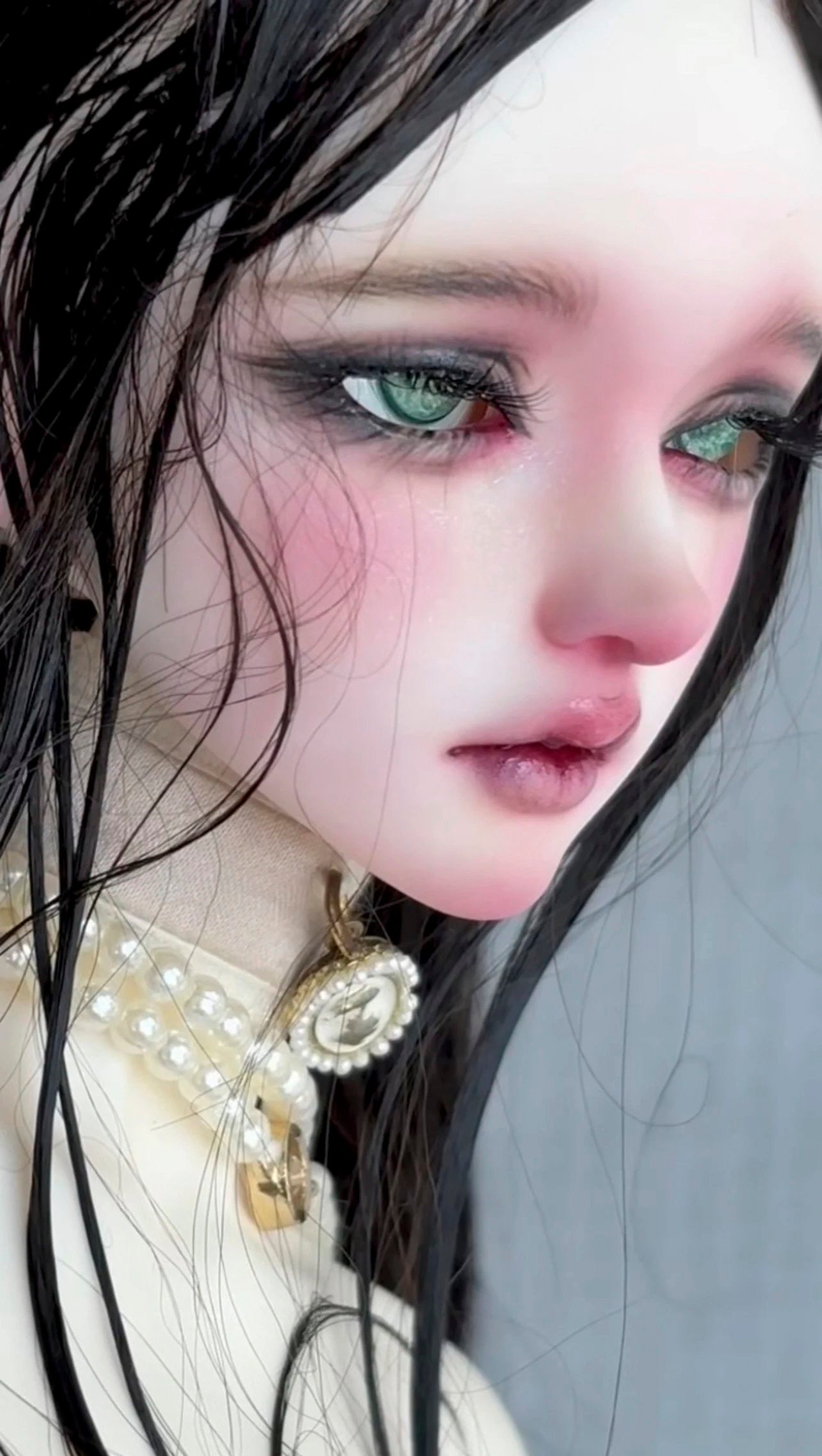 SUE 1/4 BJD head Flora