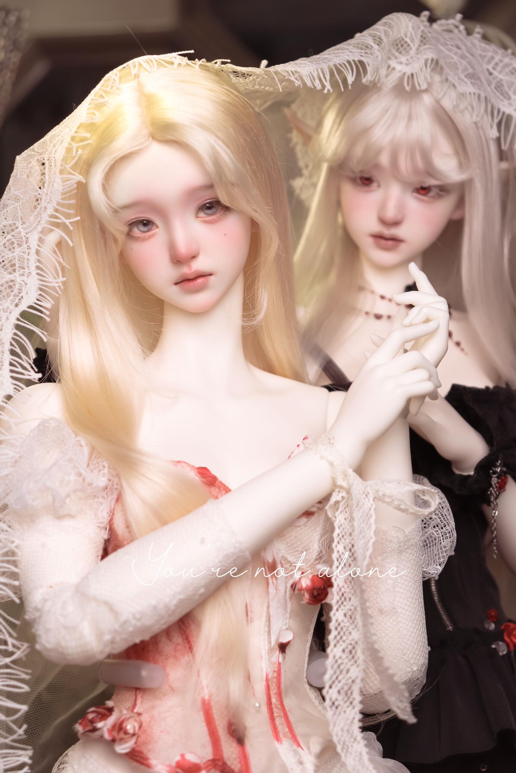 QianQian 1/3 BJD Head Tutu