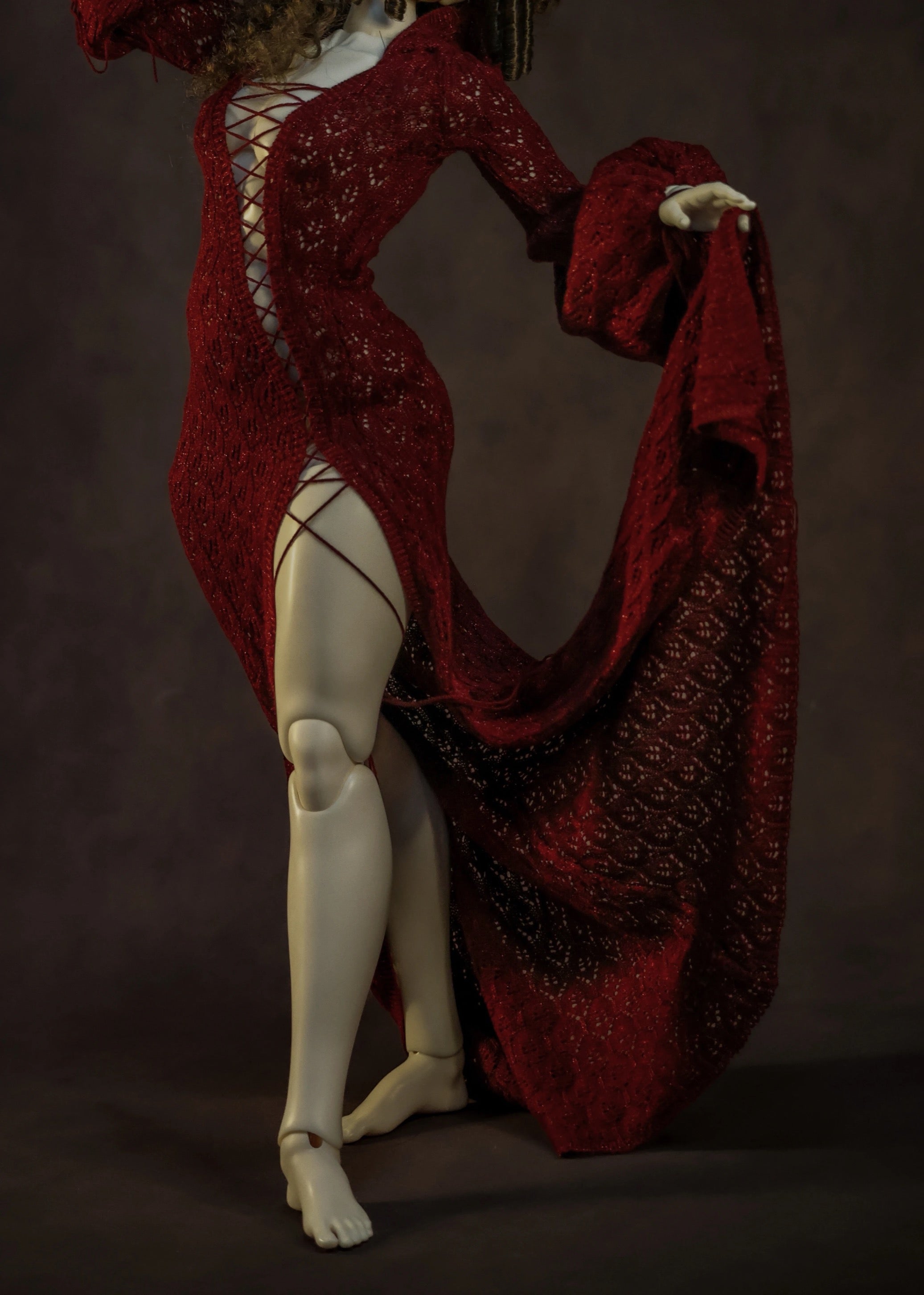 LE CREATEUR 1/6 1/4 1/3 70-75cm Knitted Cape BJD outfit