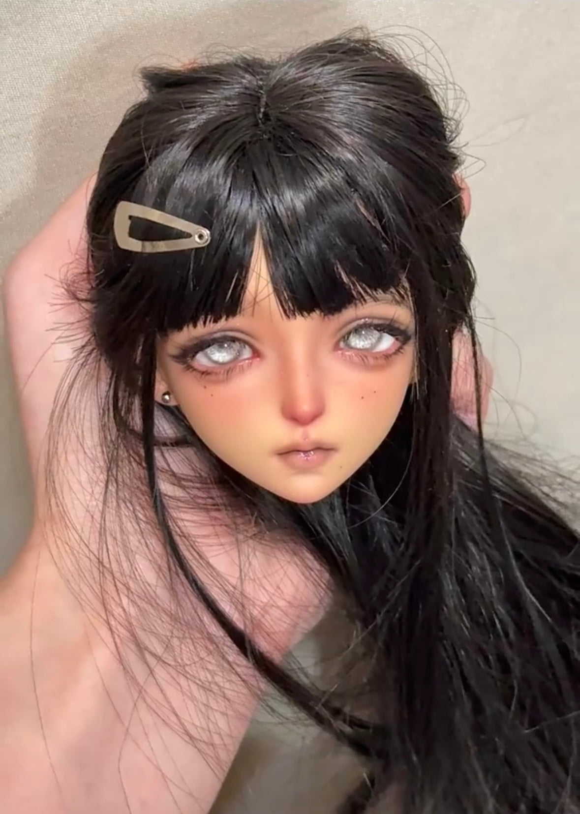Hole 1/4 bjd head NaiYin
