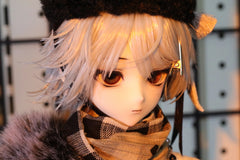 RDAC 1/4 bjd head Neville half sleeping