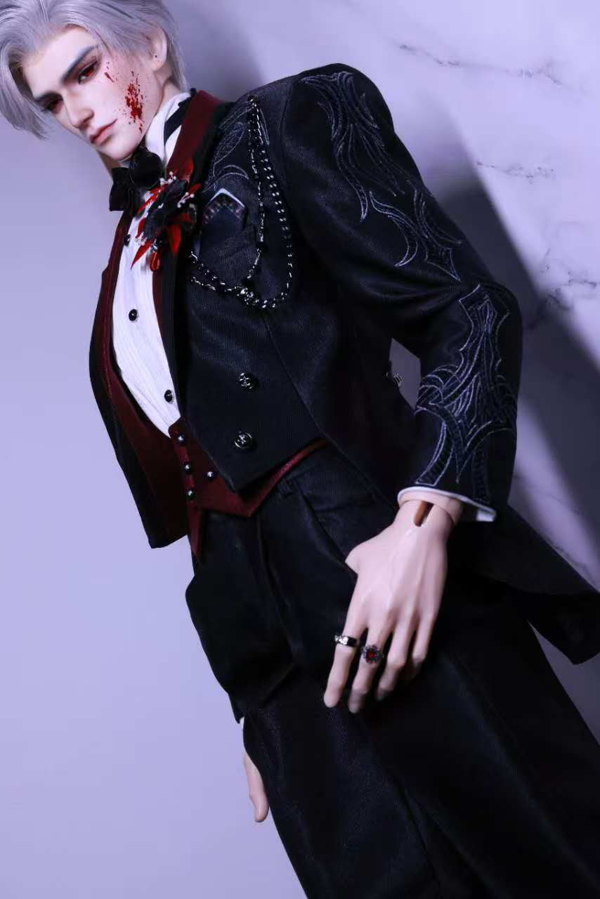 Sylus cos wedding dress 75 77cm BJD clothing full set outfit代购