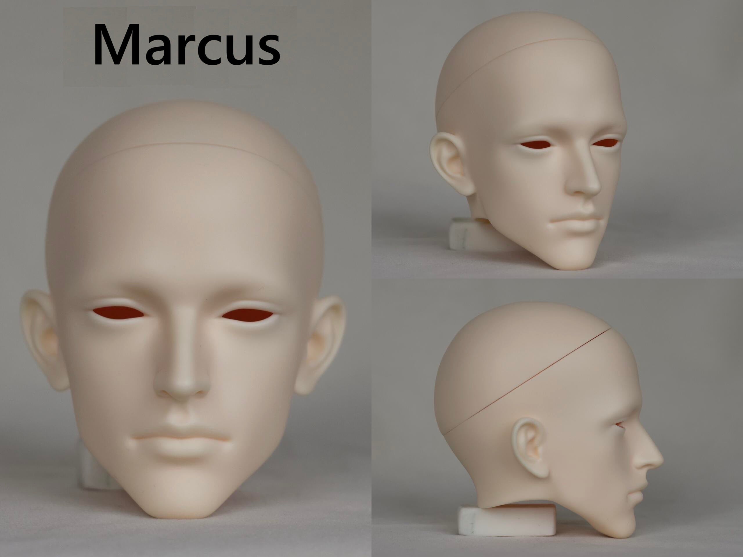 XIIIdoll 75cm BJD head Nathan & Marcus