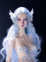 Mu's Doll 1/6 鲛 bjd head Jiao