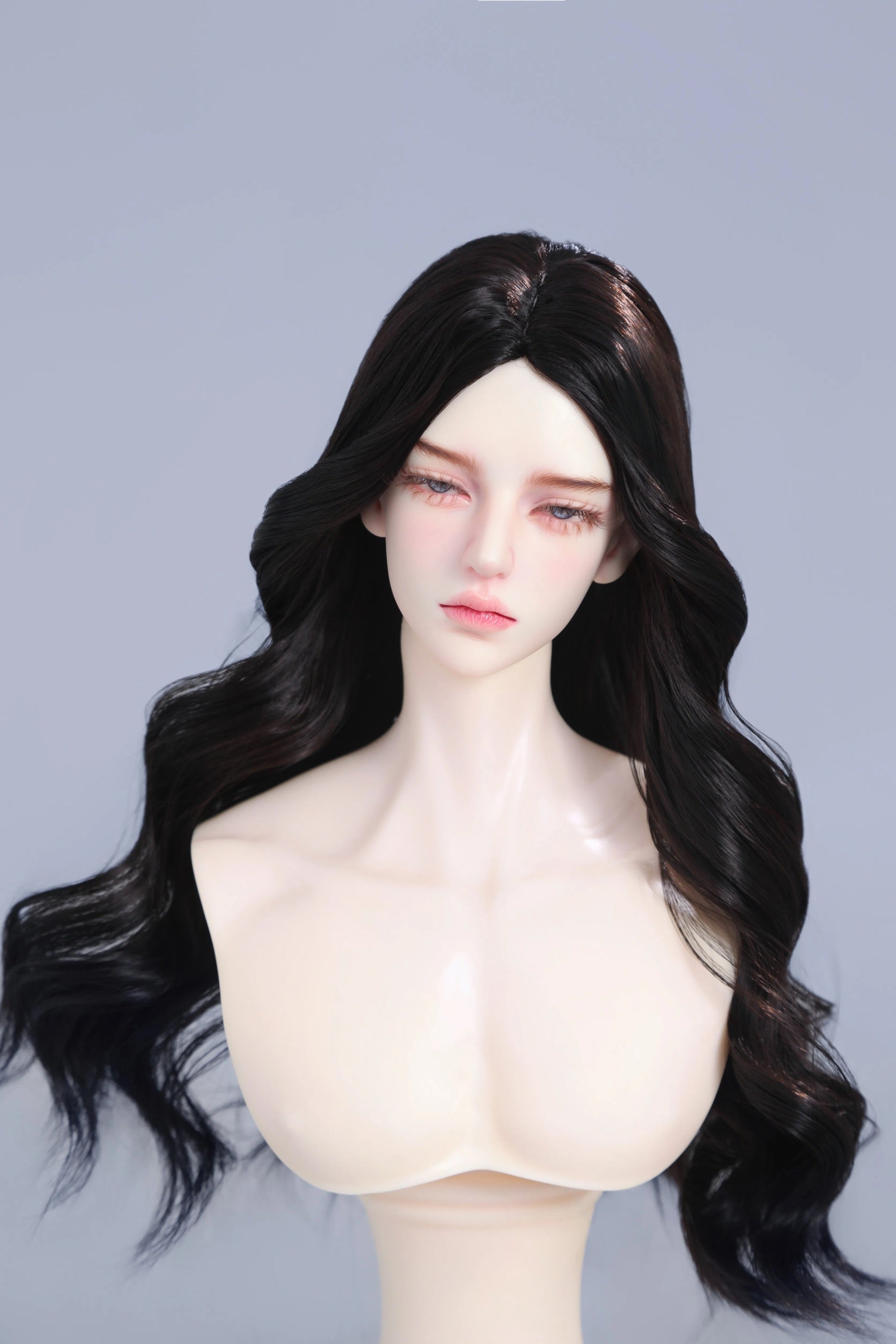 YunYuLou 1/3 Korean-style curly BJD wigs代购