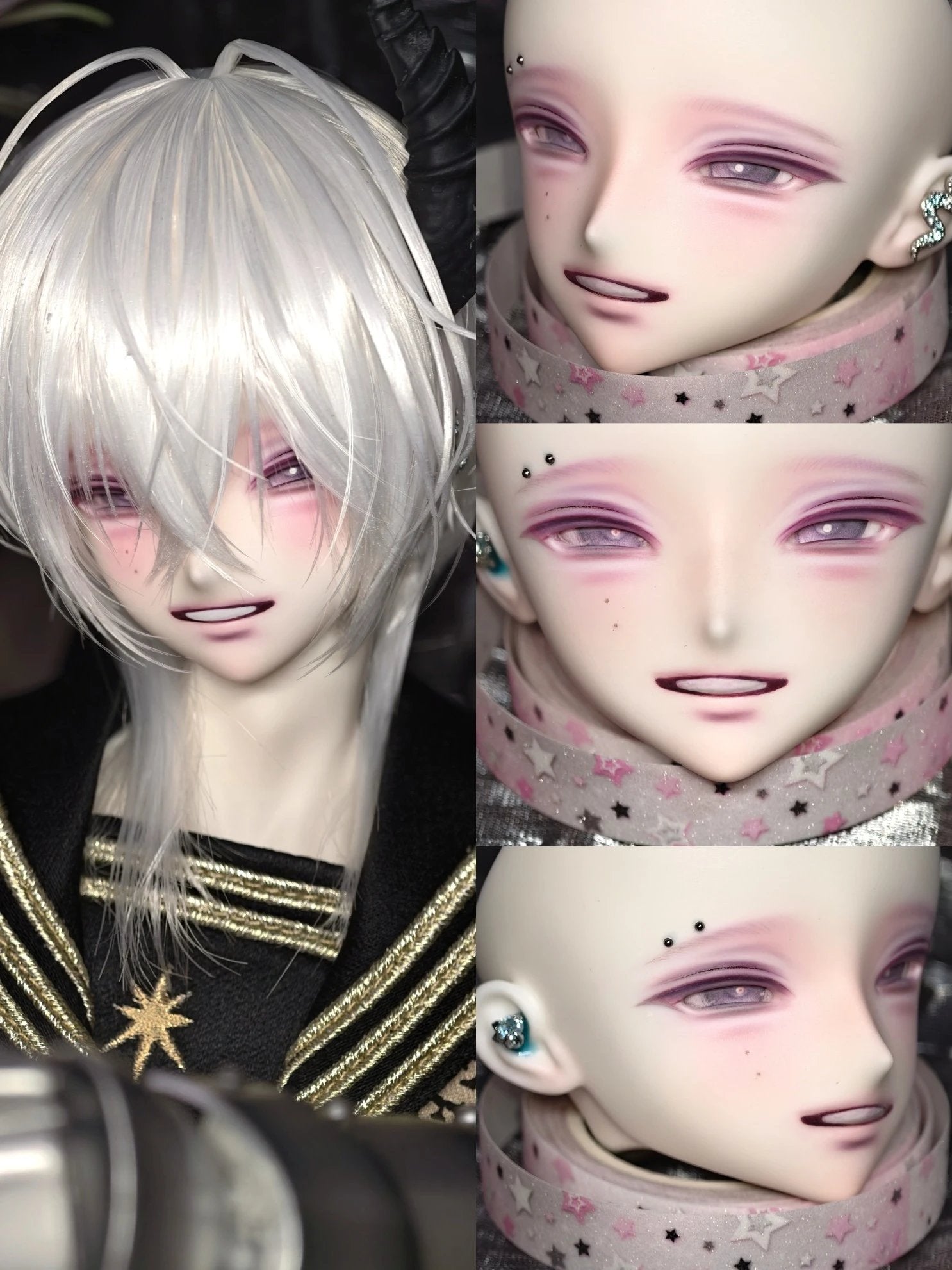 Burnt Duck 1/4 BJD Head Rat Cake 鼠饼02