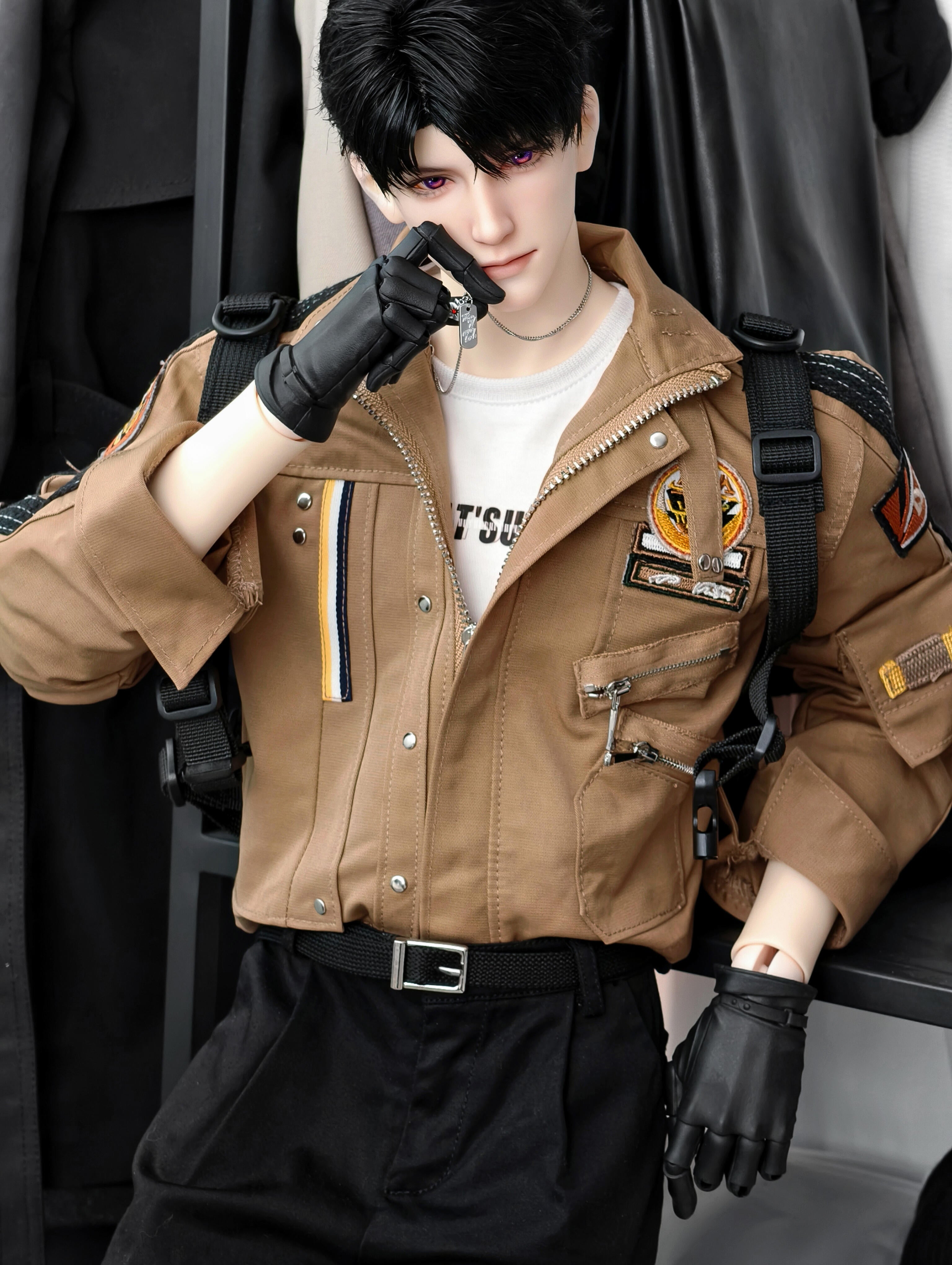 Caleb Cos 75cm Flight Suit BJD outfits代购