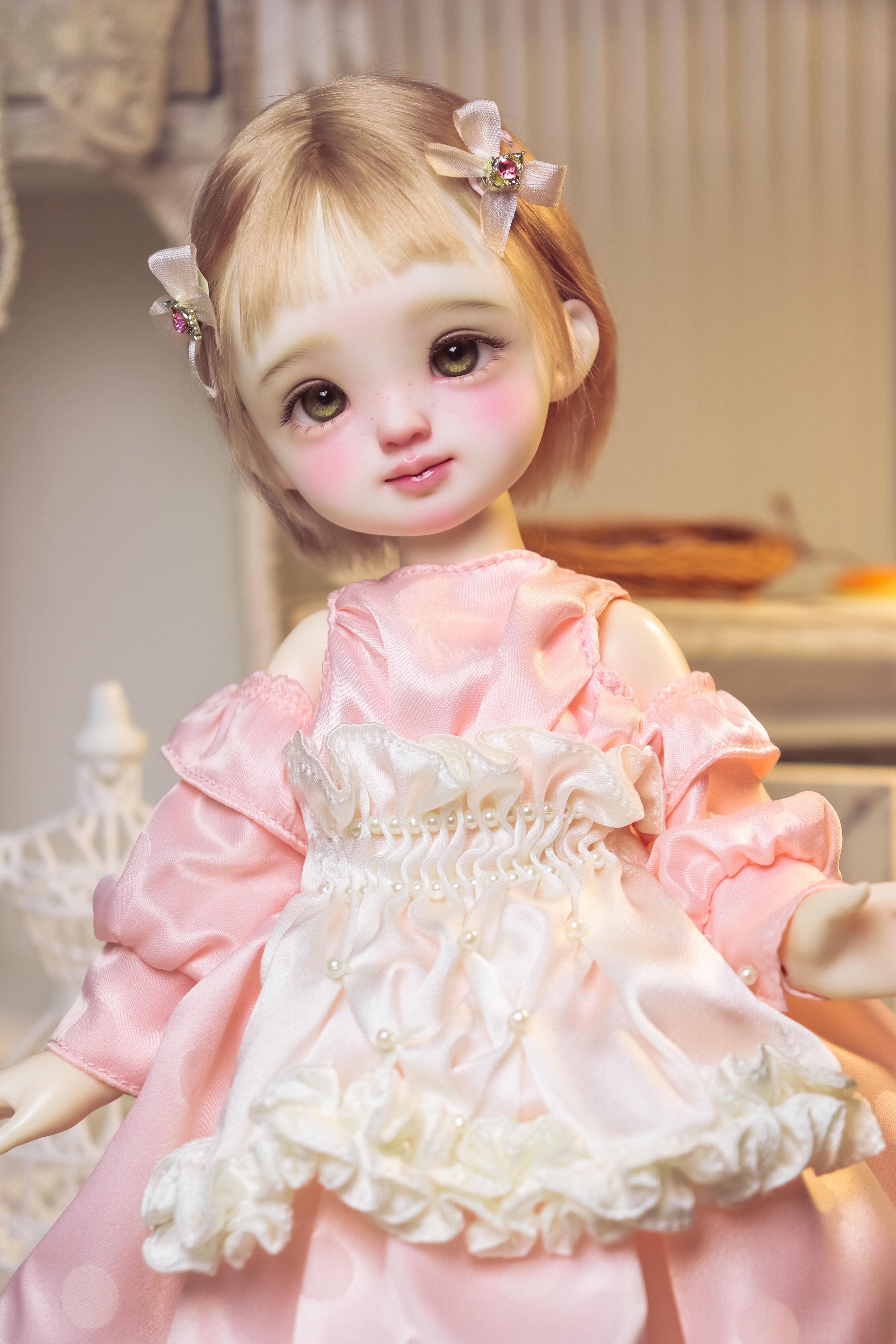 QianQian 1/6 1/4 1/3 BJD Head HeTao