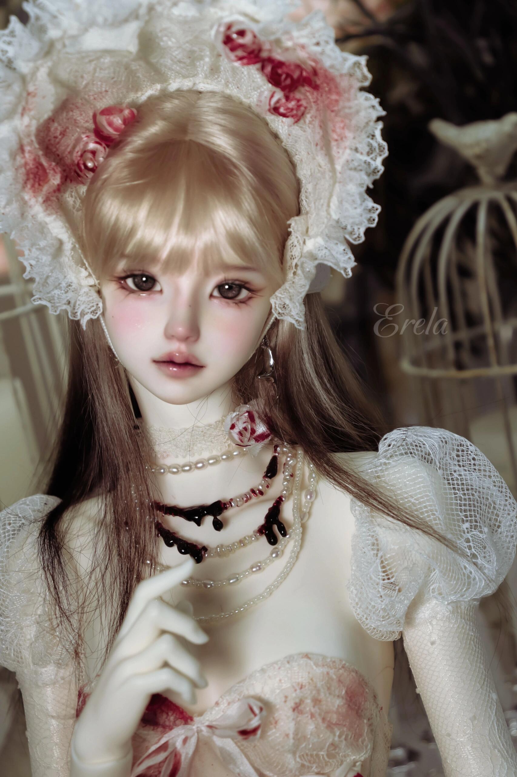 QianQian 1/3 BJD Head Erela & Arena