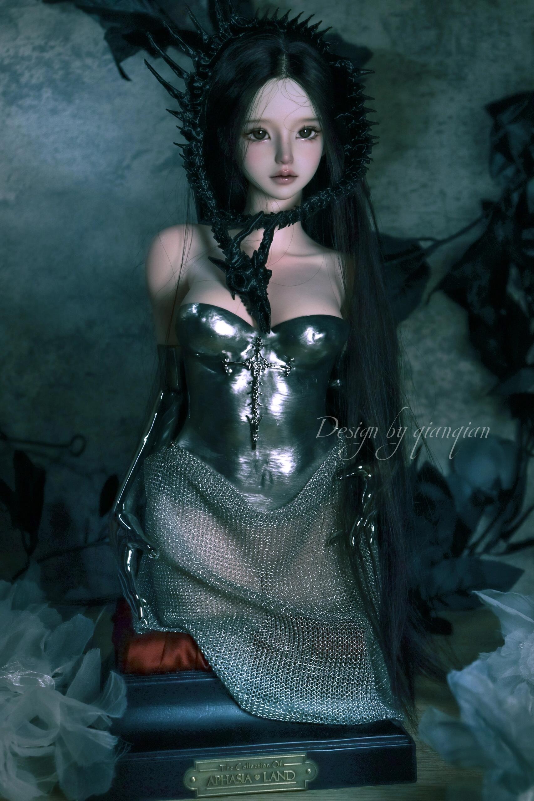 QianQian 1/3 BJD Head Erela & Arena