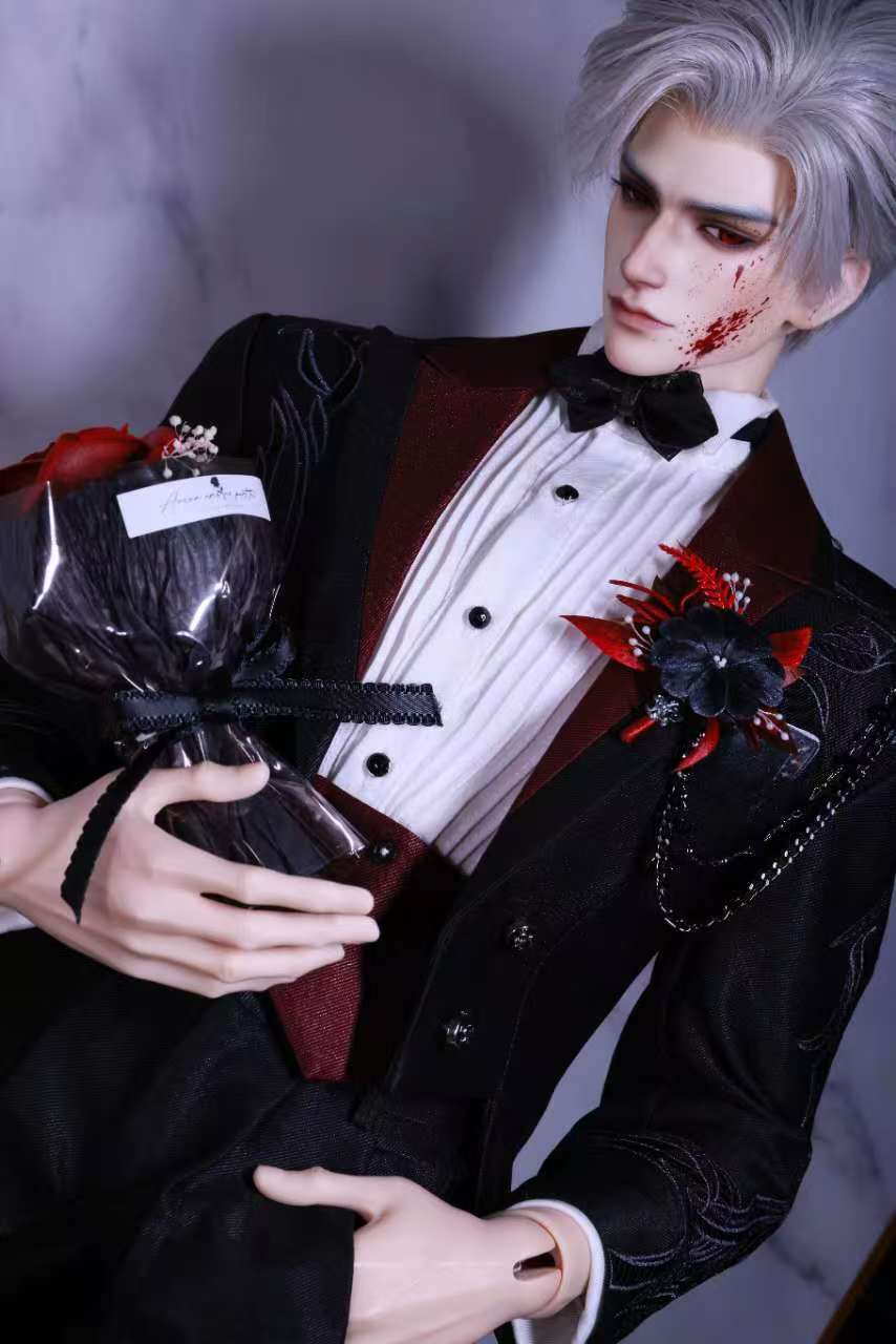 Sylus cos wedding dress 75 77cm BJD clothing full set outfit代购