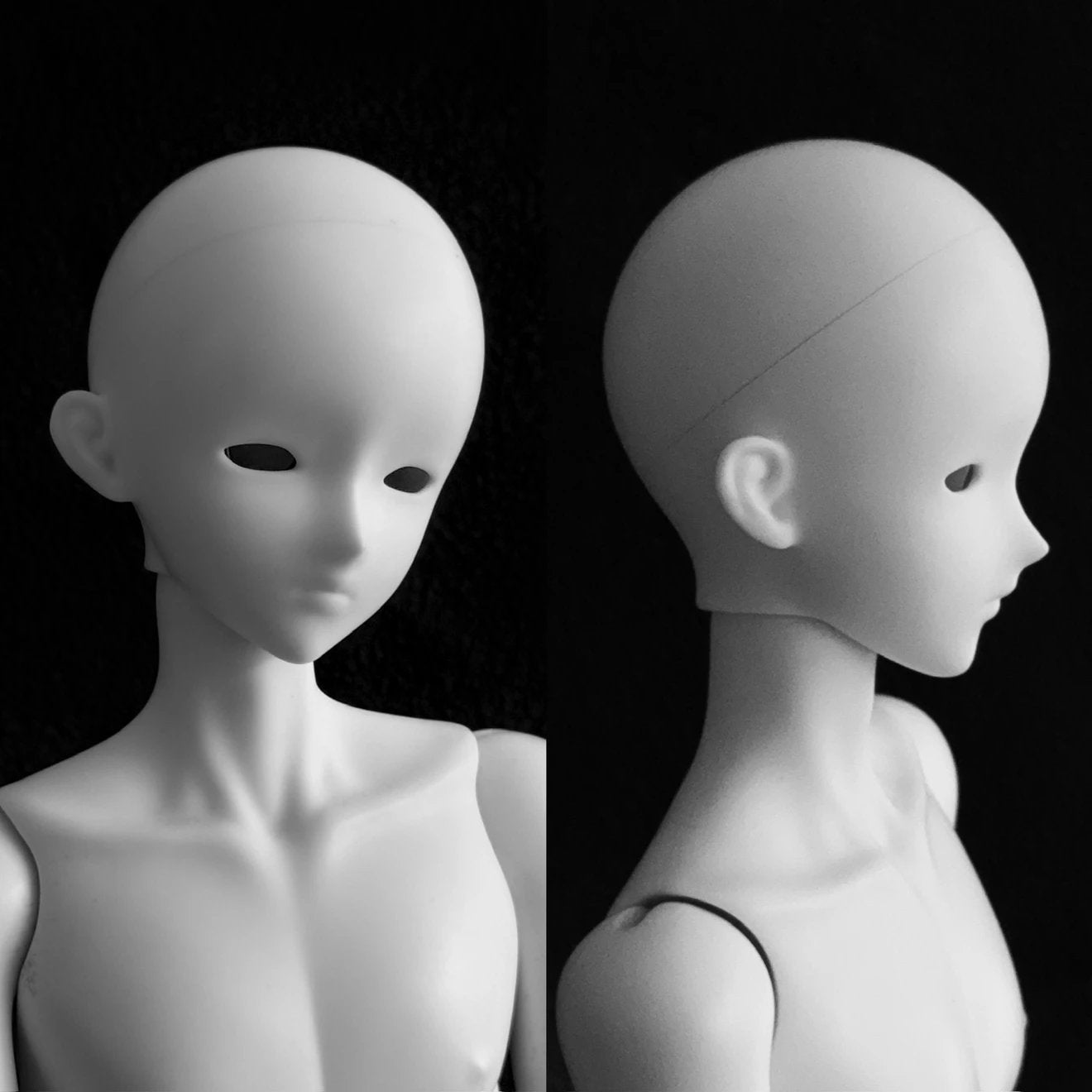 White Twenty-One 1/4 BJD Head Xun薰