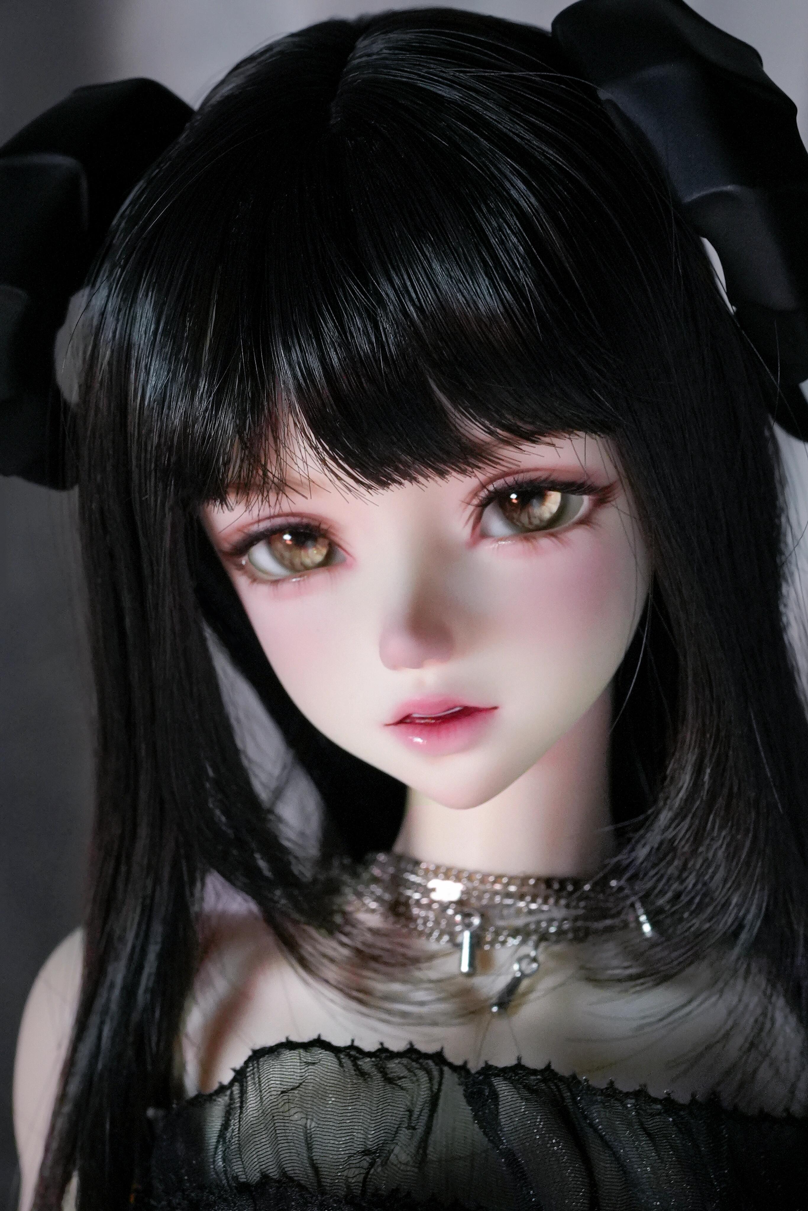 YZdoll 1/4 bjd head nude doll Rochelle