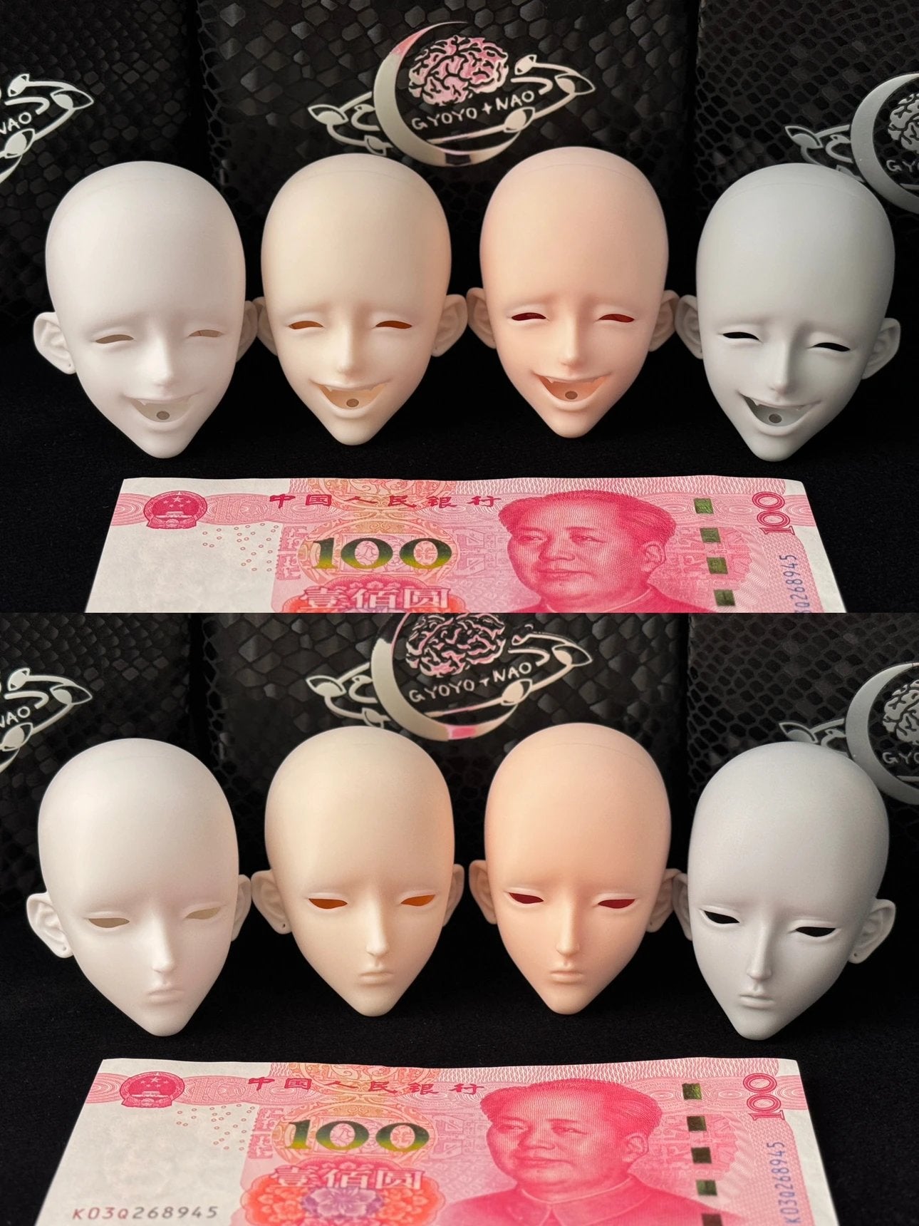 GYOYODOLL 1/4 BJD head ZhenYe & SiWu