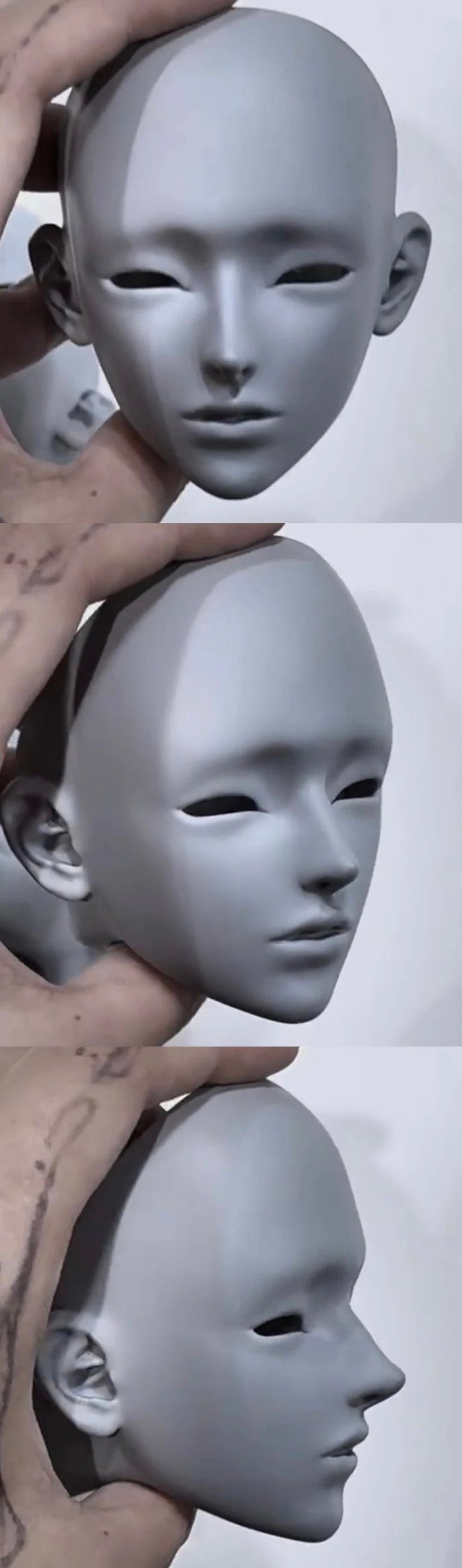 WuMingJi 1/3 BJD head Xiao