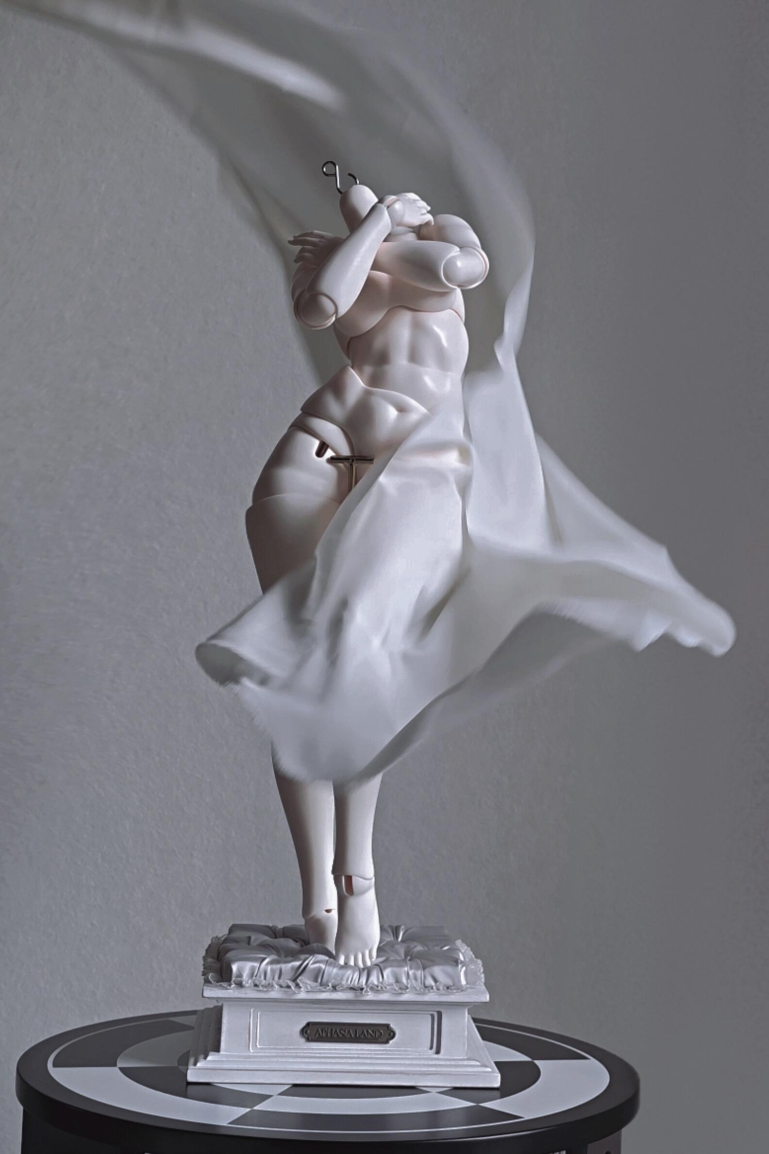 BlackShip 1/4 1/3 BJD body oil painting style