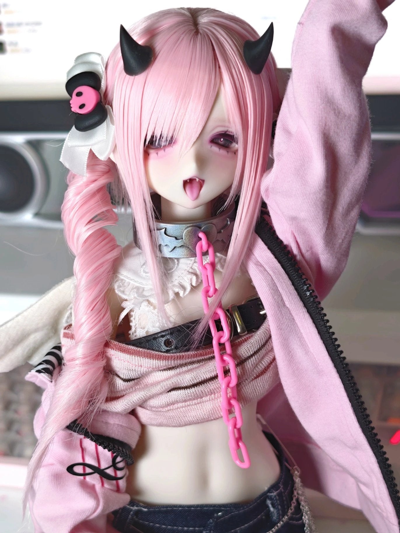 Burnt Duck 1/4 BJD Head Chinaiko