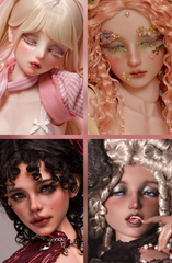 BlackShip 1/4 1/3 BJD head