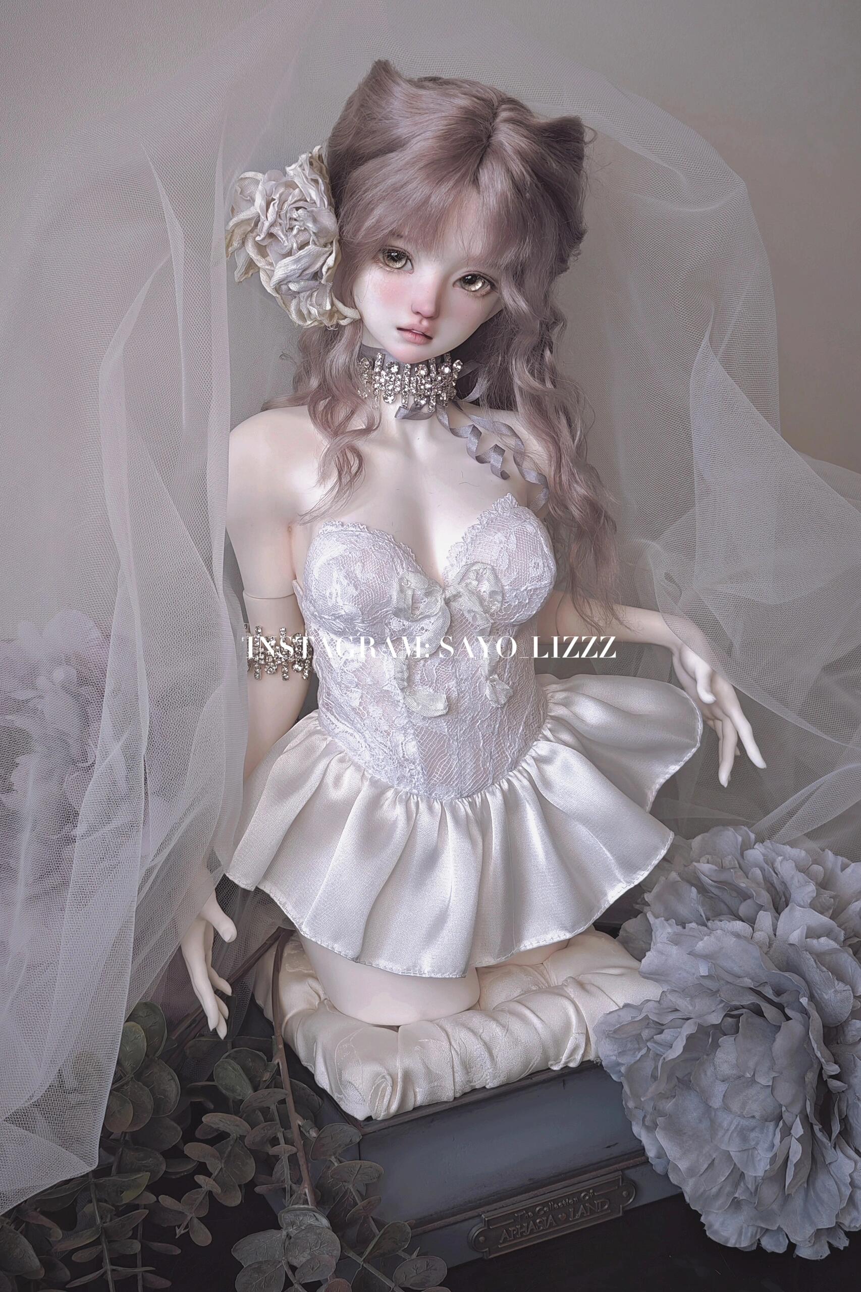 AphasiaLand extra arms for 1/4 1/3 Freya BJD bust